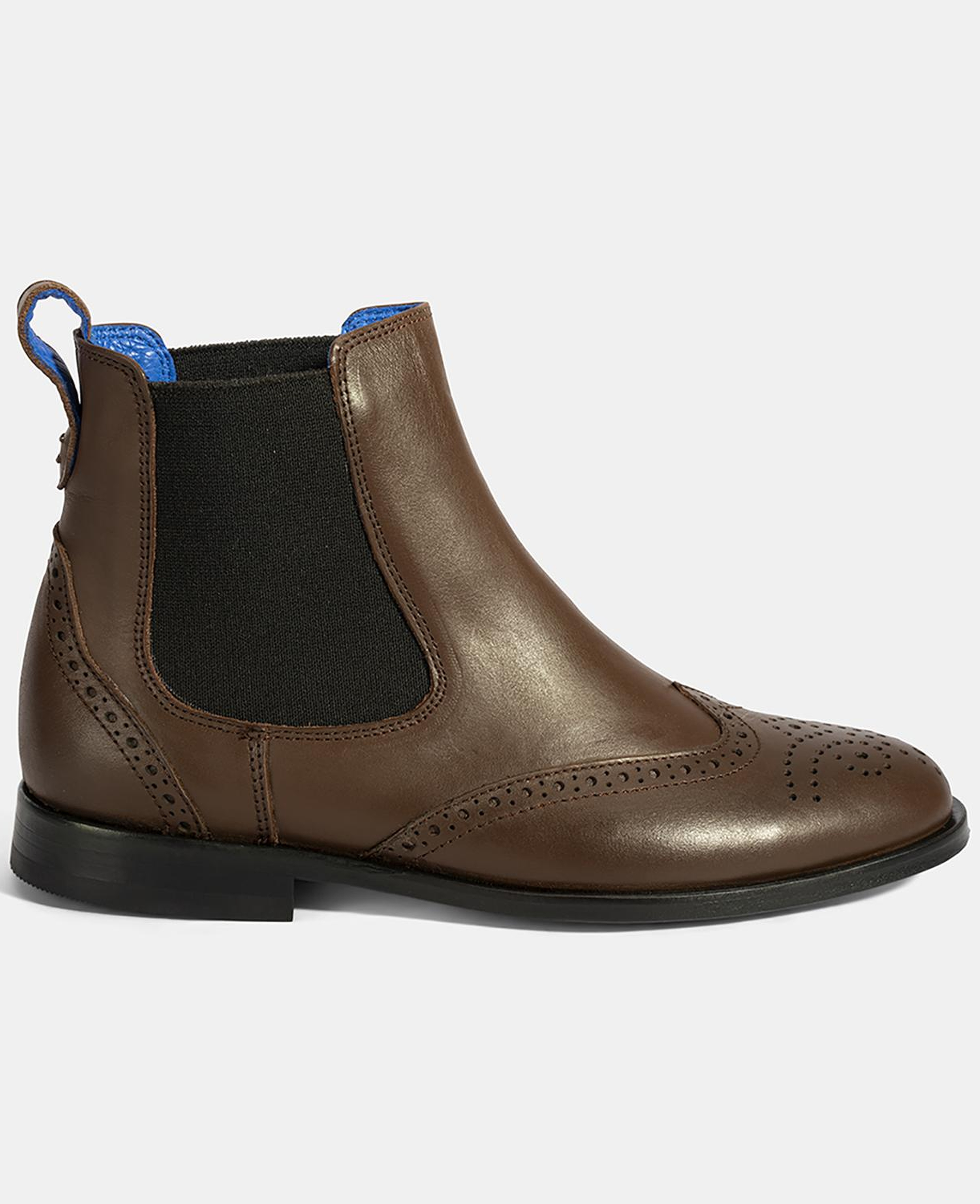 Kadın Mavi Astar Detaylı Kahve Chelsea Bot