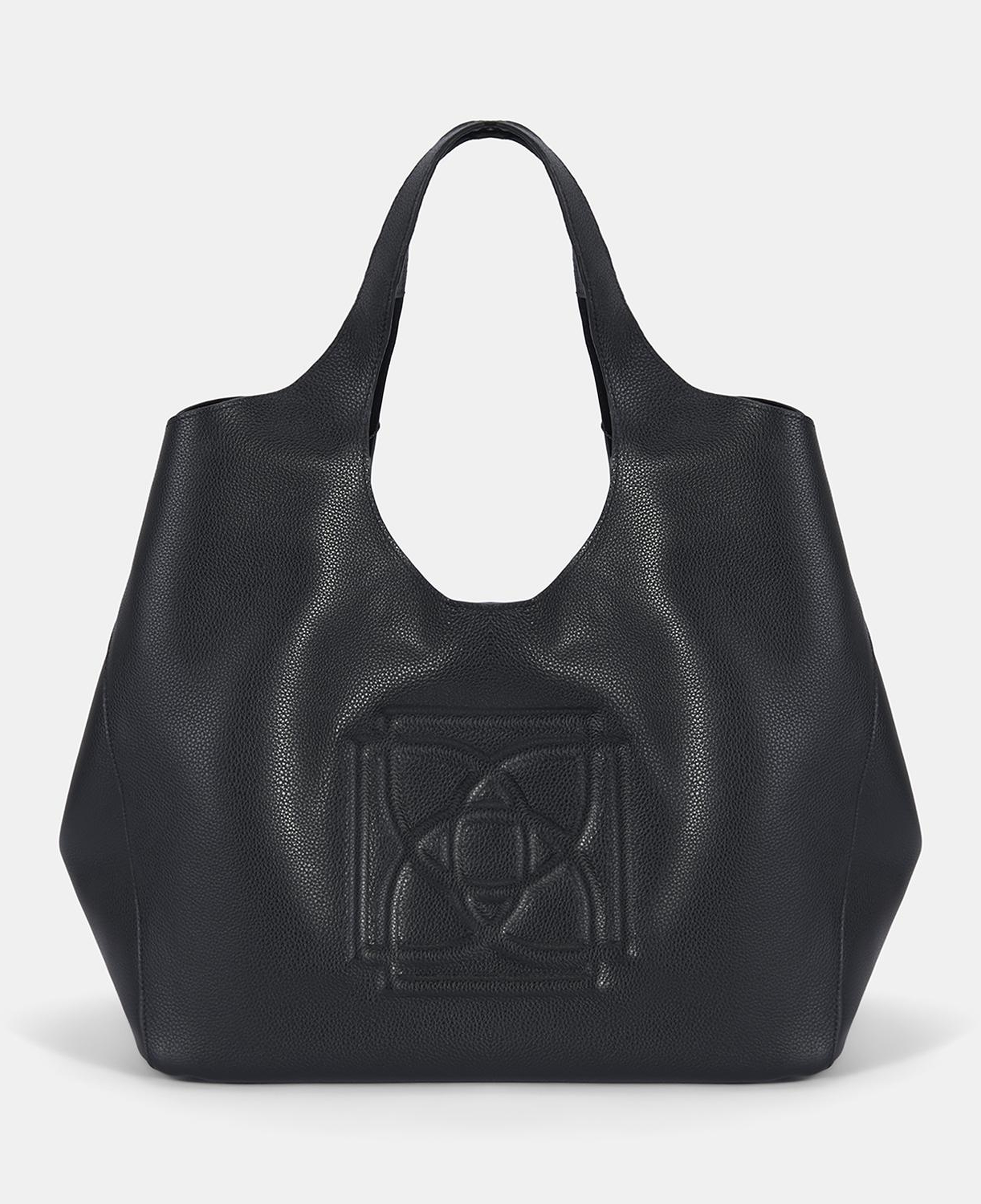 Kadın Siyah Deri Hobo Çanta