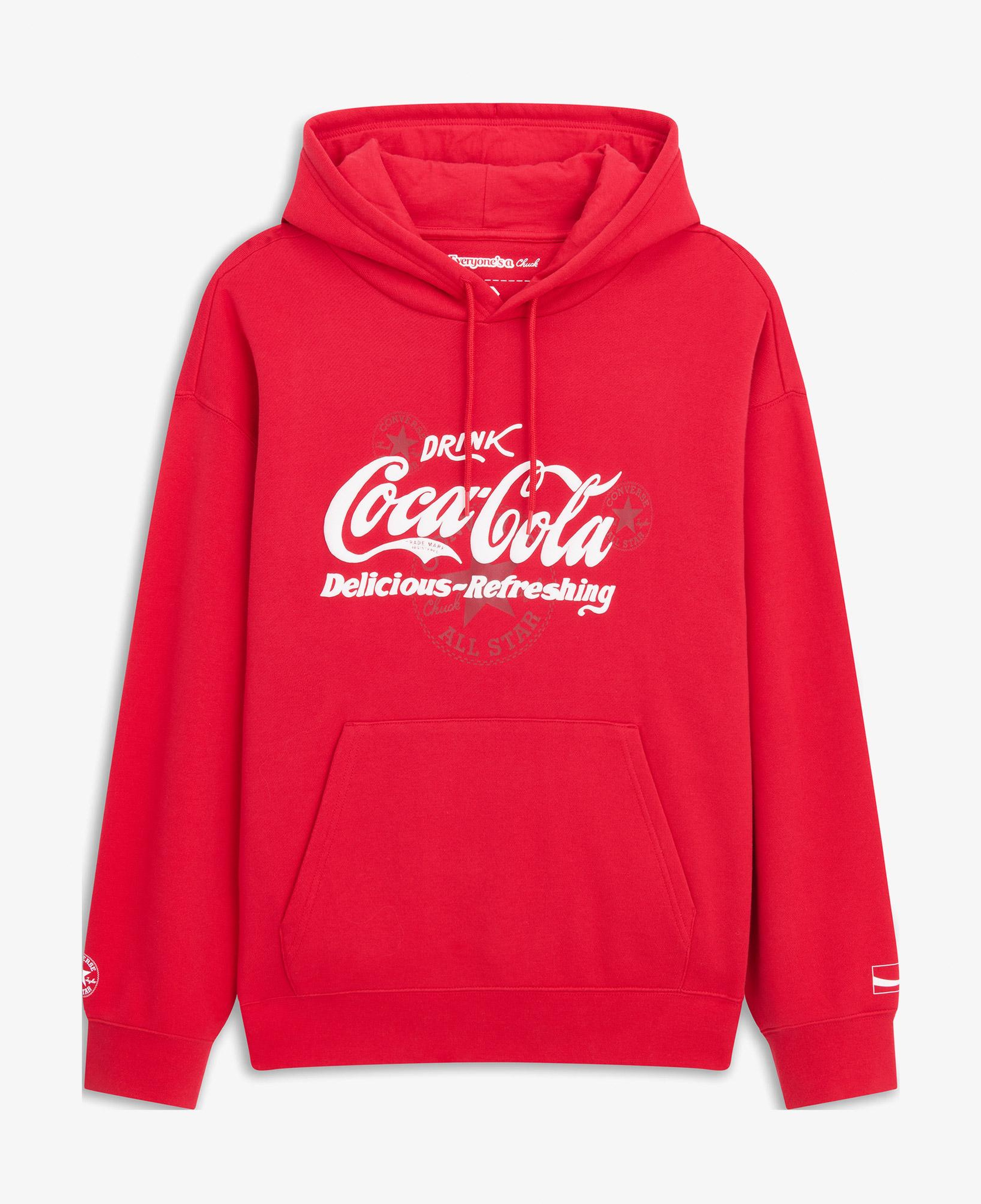 Converse x Coca-Cola Erkek Kırmızı Hoodie