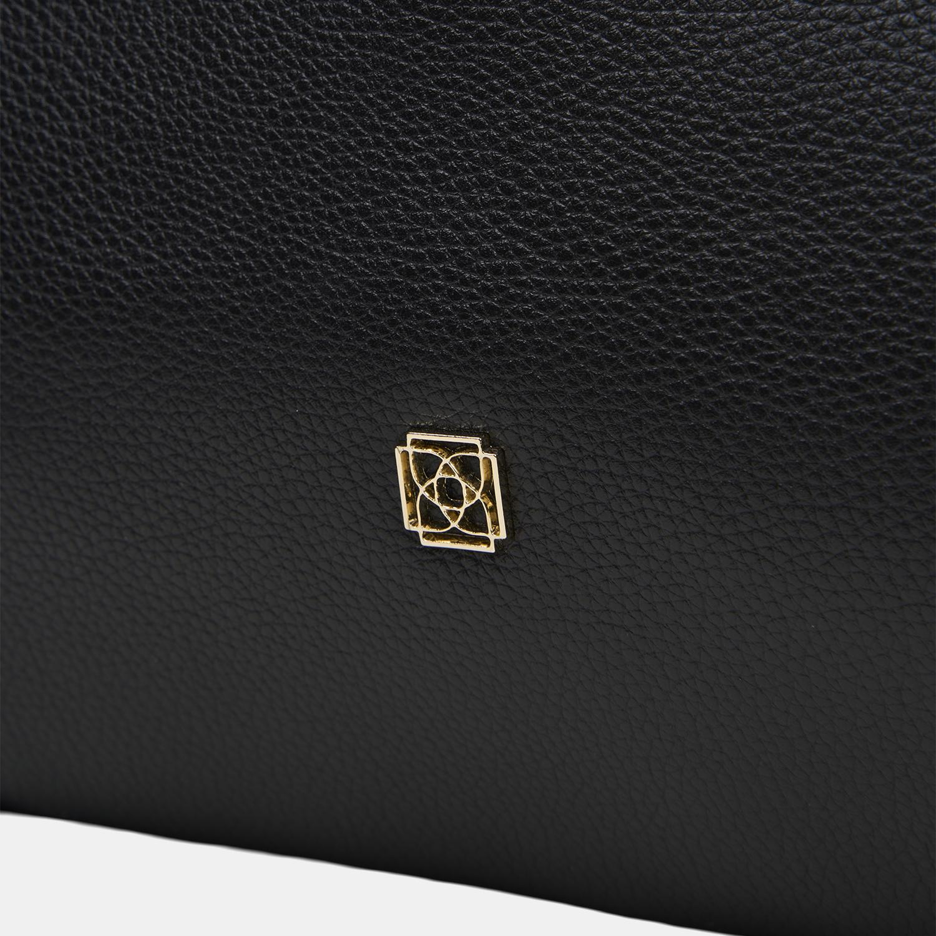 Kadın Siyah Deri Omuz Çantası