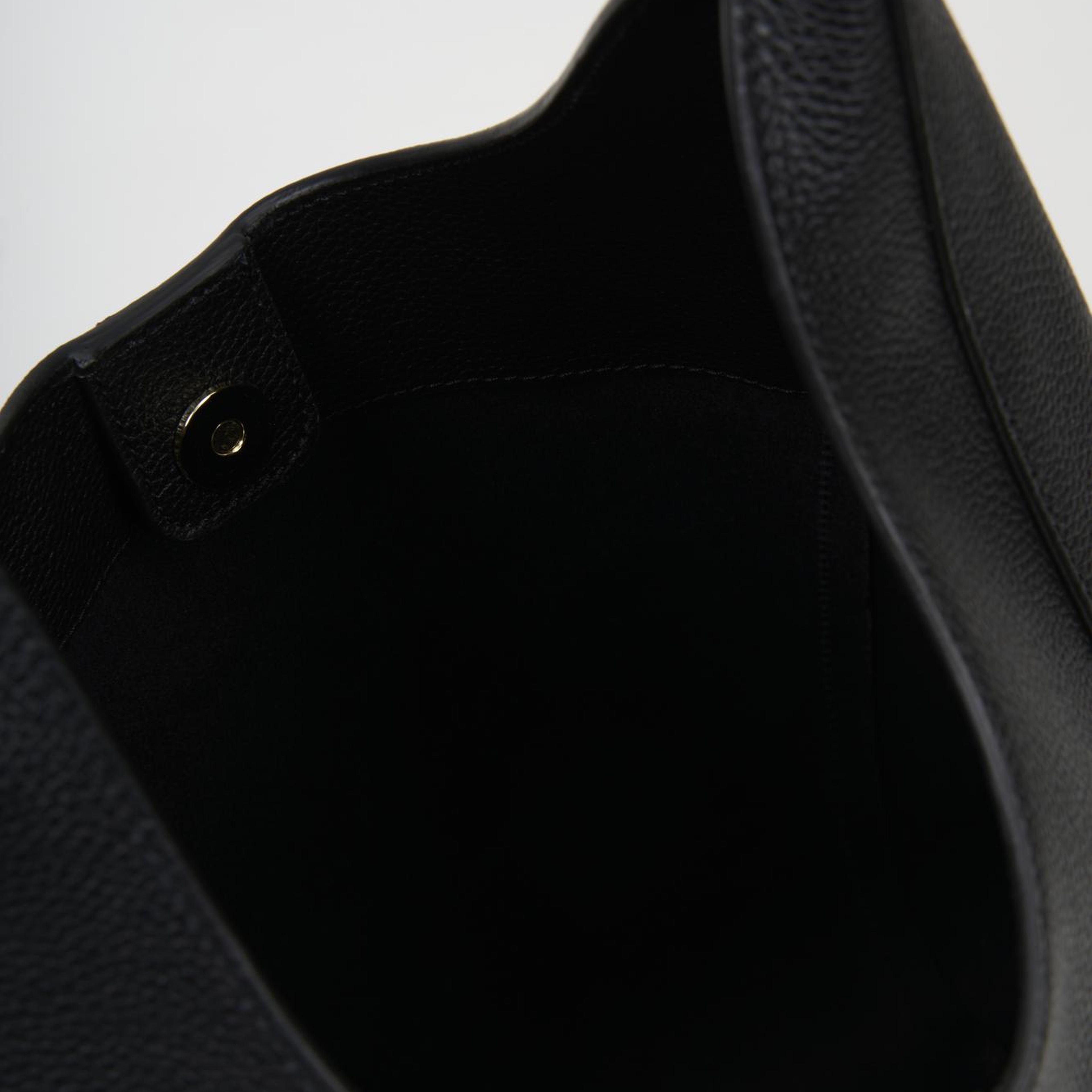 Kadın Siyah Deri Omuz Çantası