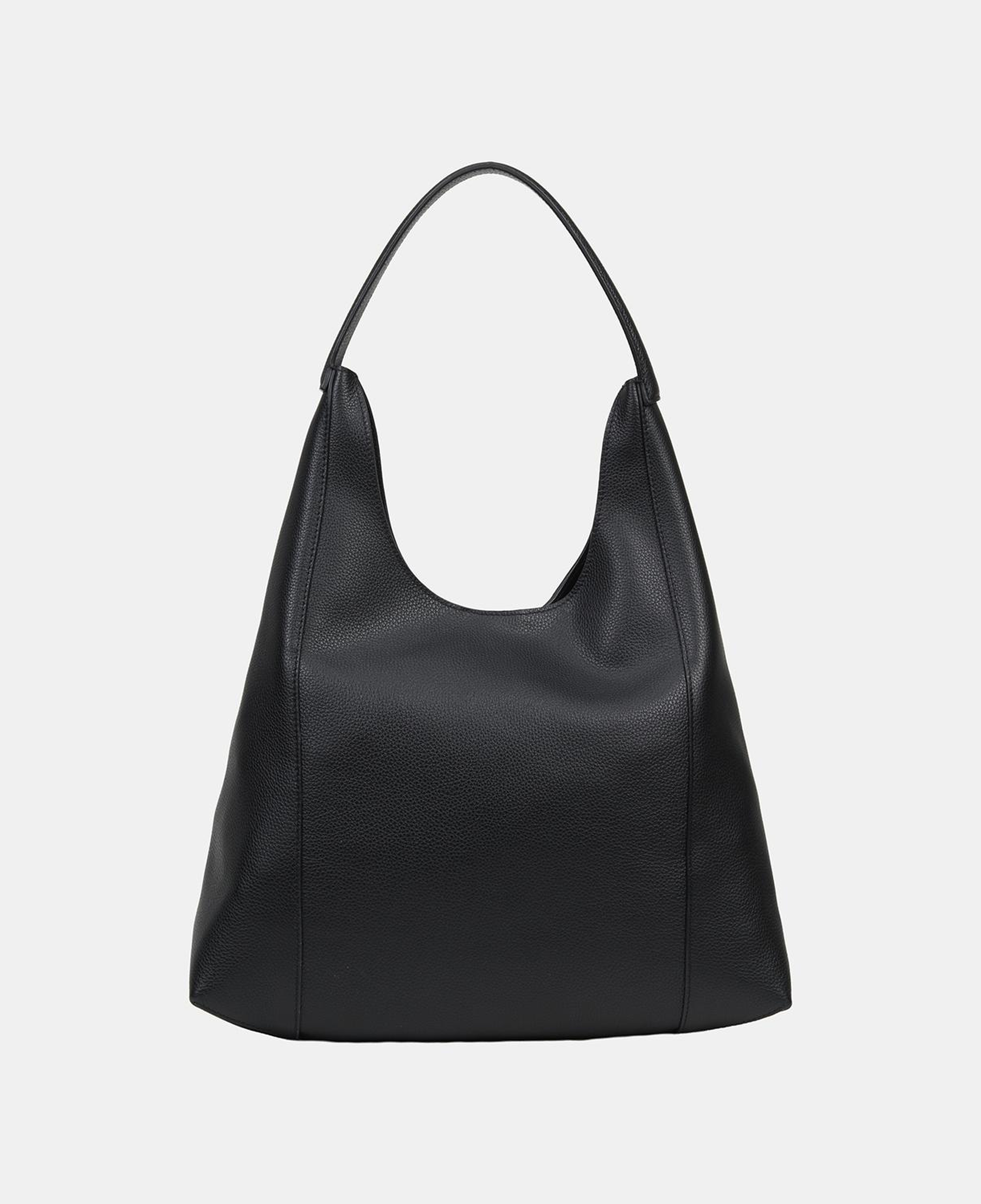 Kadın Siyah Deri Omuz Çantası