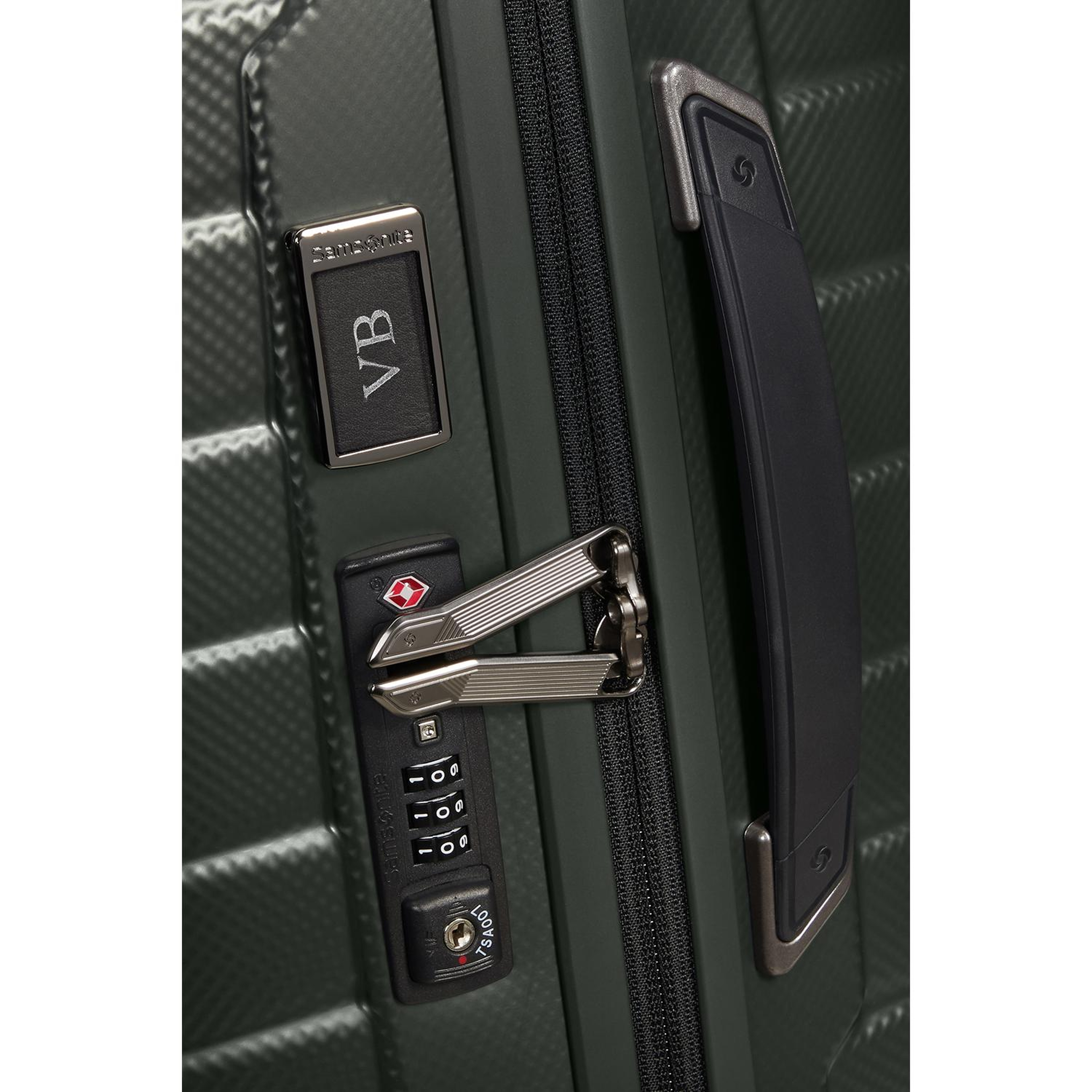 Samsonite Koyu Yeşil Spinner Proxis 4 Tekerlekli 75 cm Büyük Boy Valiz