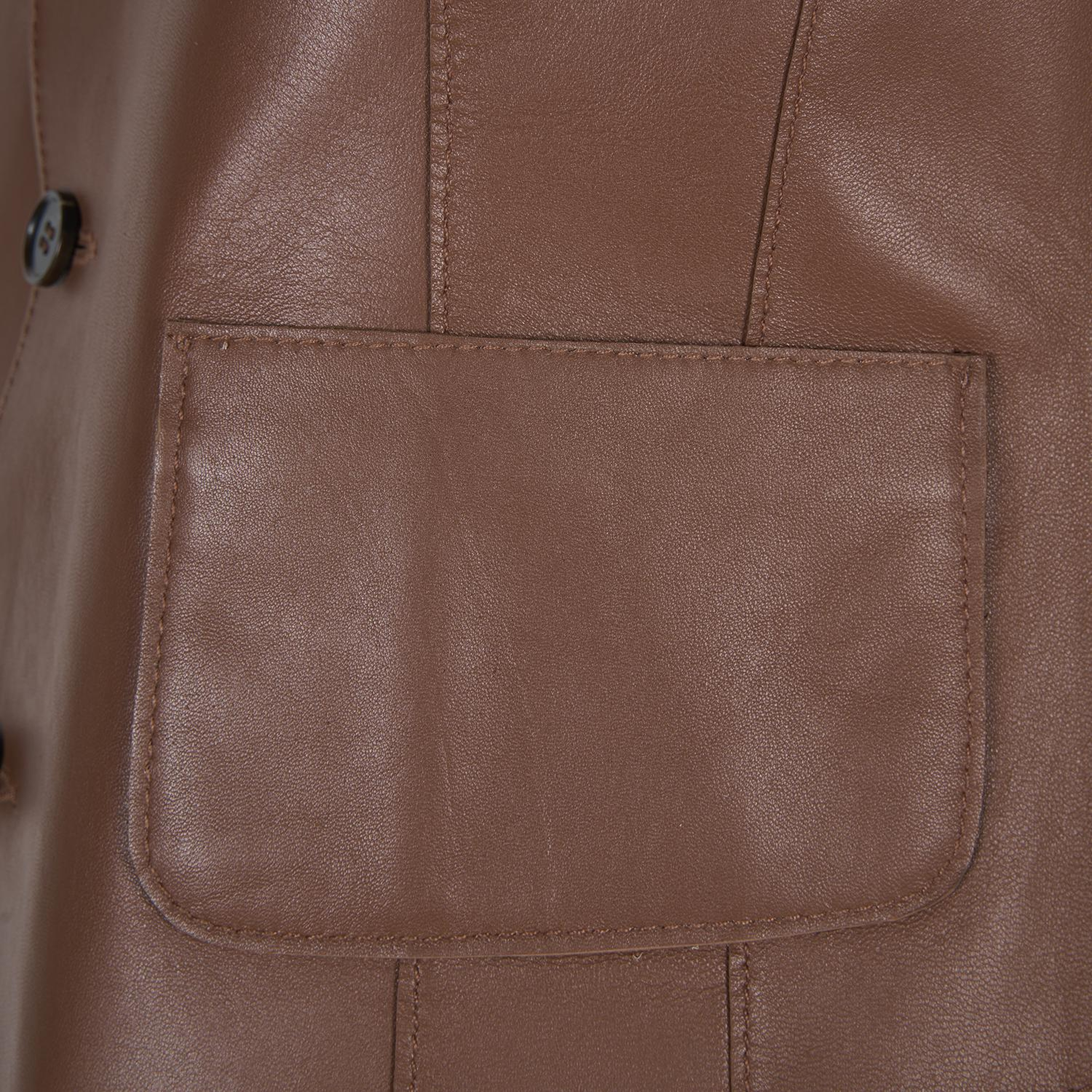 Liona Leopar Baskılı Kadın Çift Taraflı Yelek