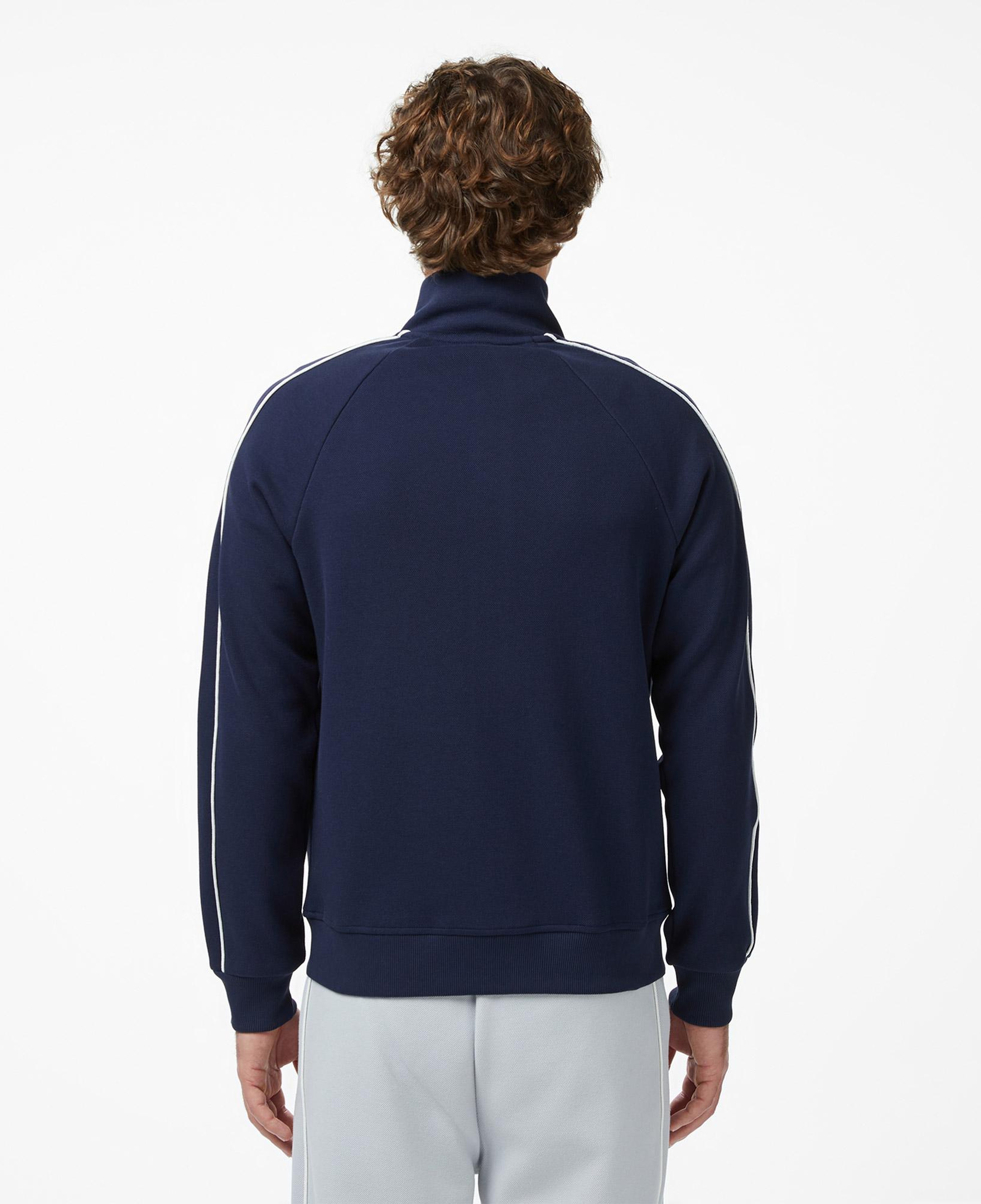 Lacoste Erkek Regular Fit Fermuarlı Lacivert Sweatshirt