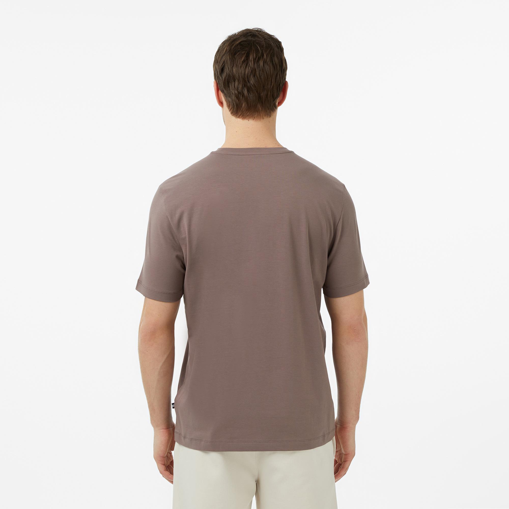 Nautica Erkek Kahverengi Regular Fit T-Shirt