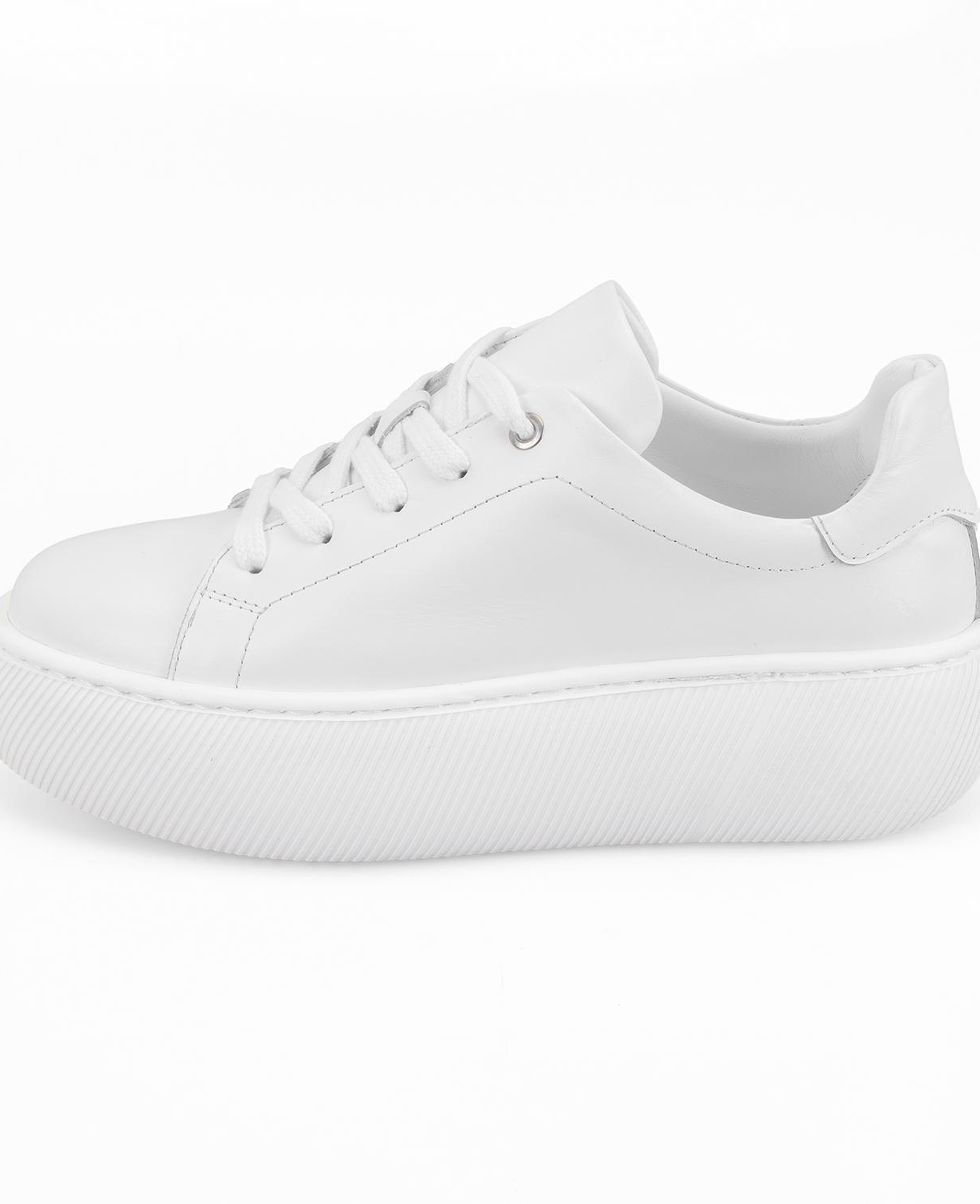 Kadın Beyaz Deri Günlük Ayakkabı