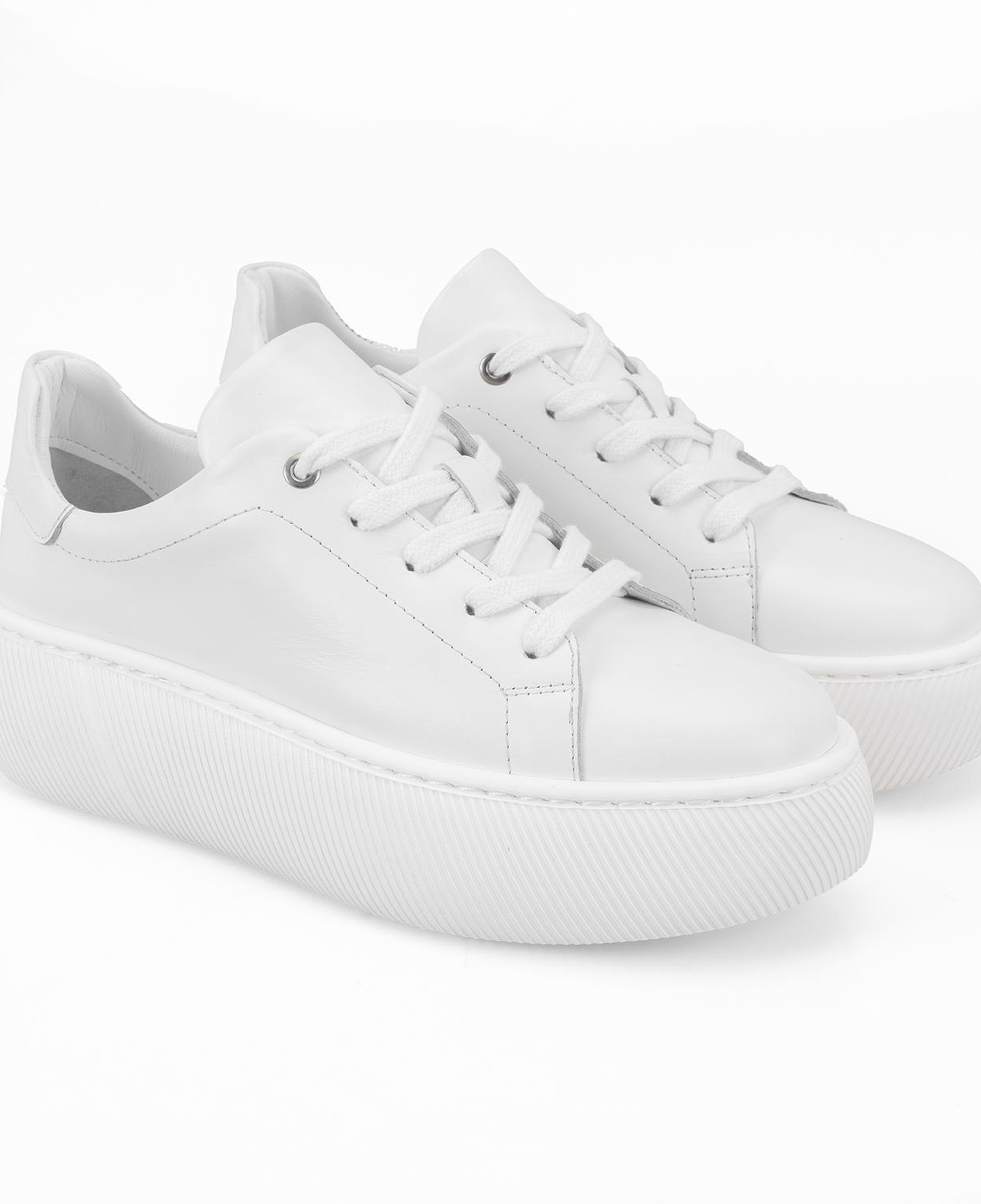 Kadın Beyaz Deri Günlük Ayakkabı