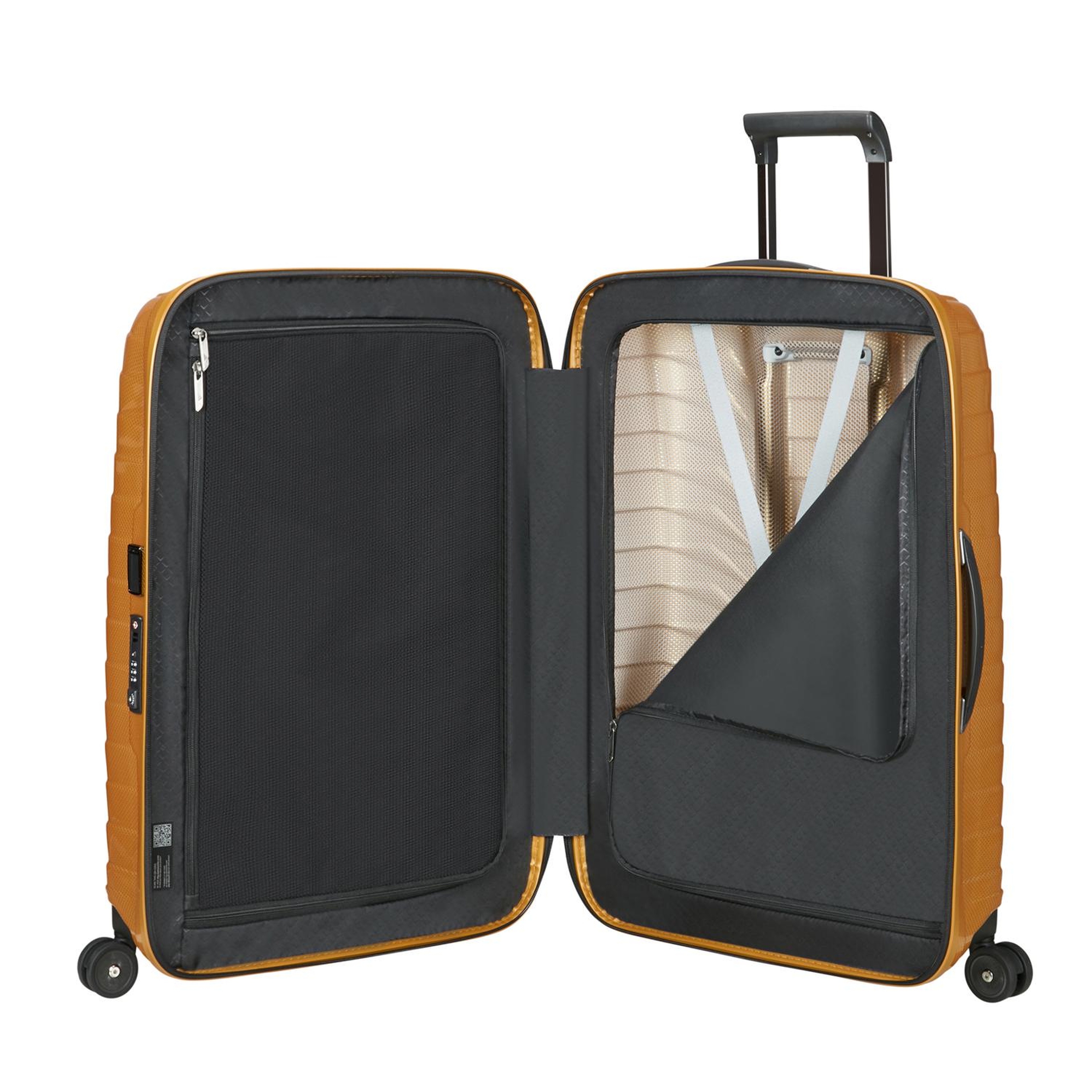 Samsonite Turuncu Spinner Proxis 4 Tekerlekli 75 cm Büyük Boy Valiz