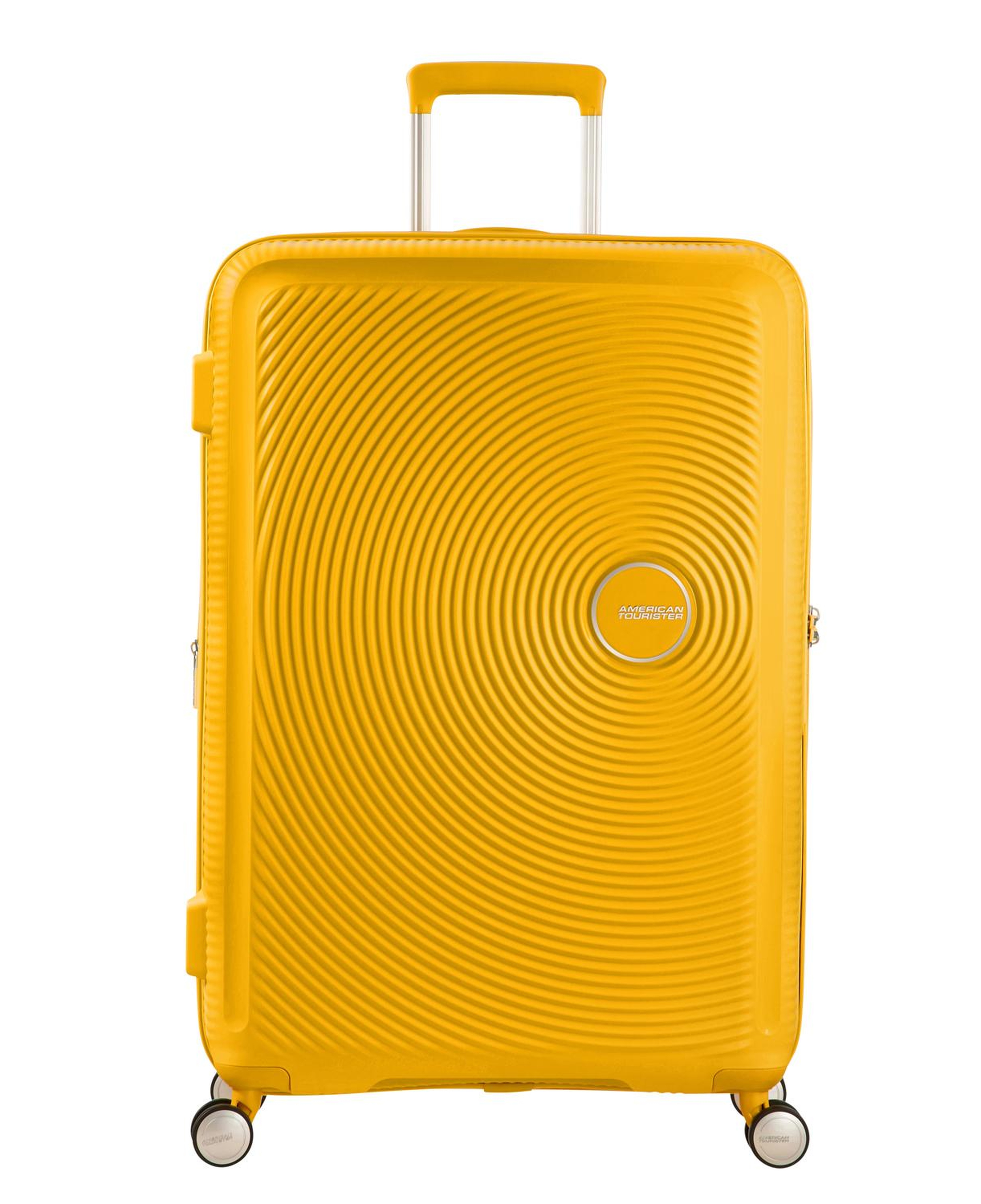 American Tourister Sarı Soundbox - Körüklü 55/20 Kabin Boy Sert Valiz