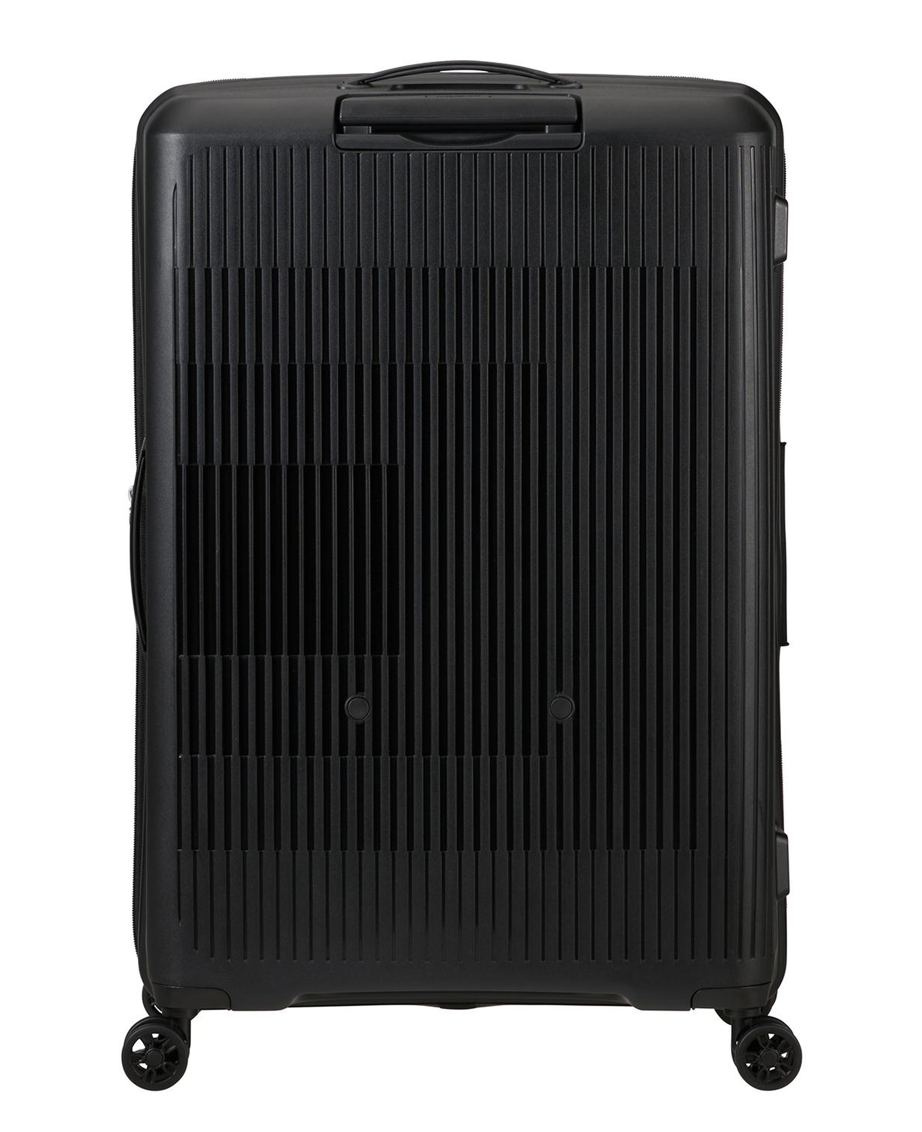 American Tourister Siyah Aerostep - Spinner Körüklü 4 Tekerlekli Büyük Boy Valiz 77 cm