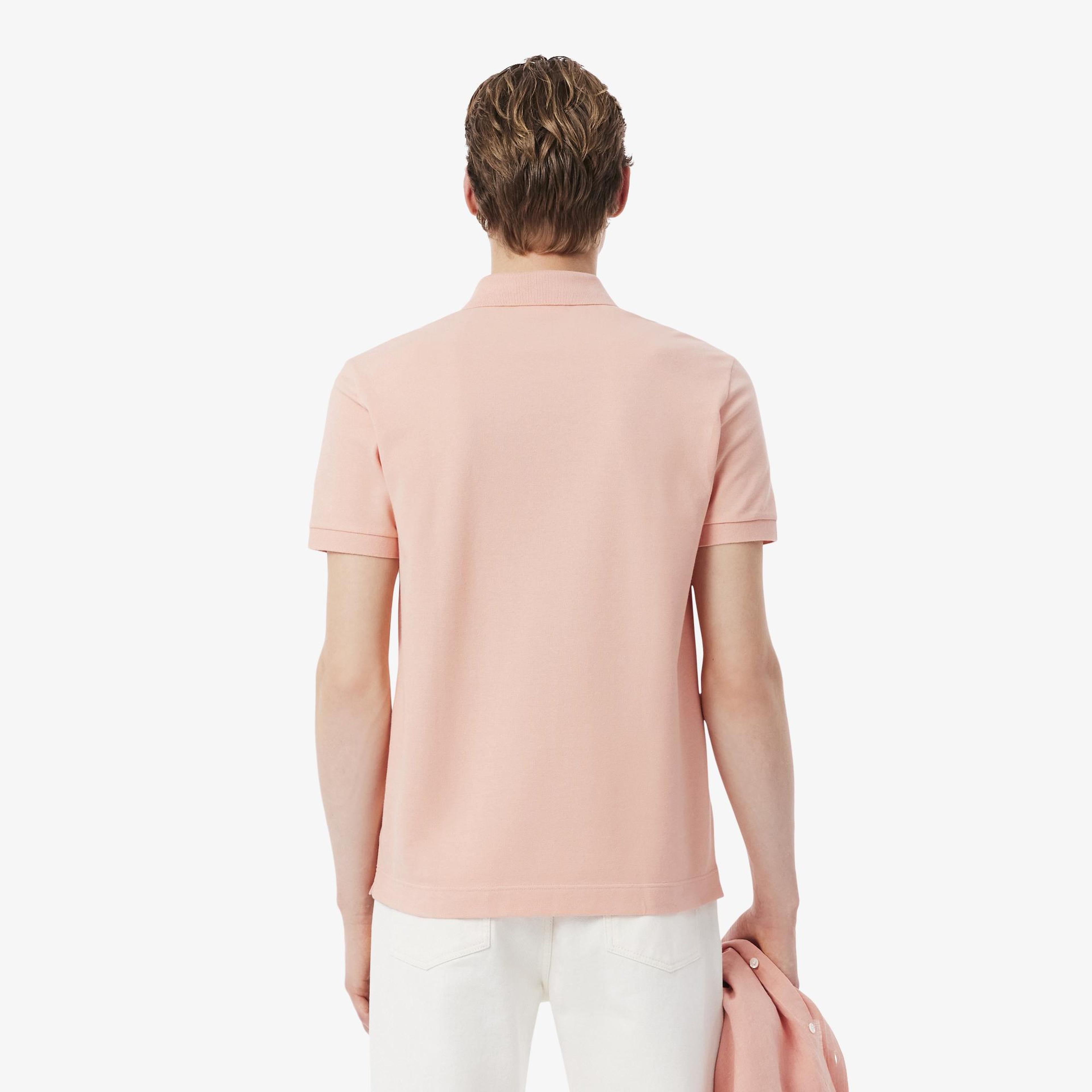 Lacoste Erkek Regular Fit Pembe Paris Polo