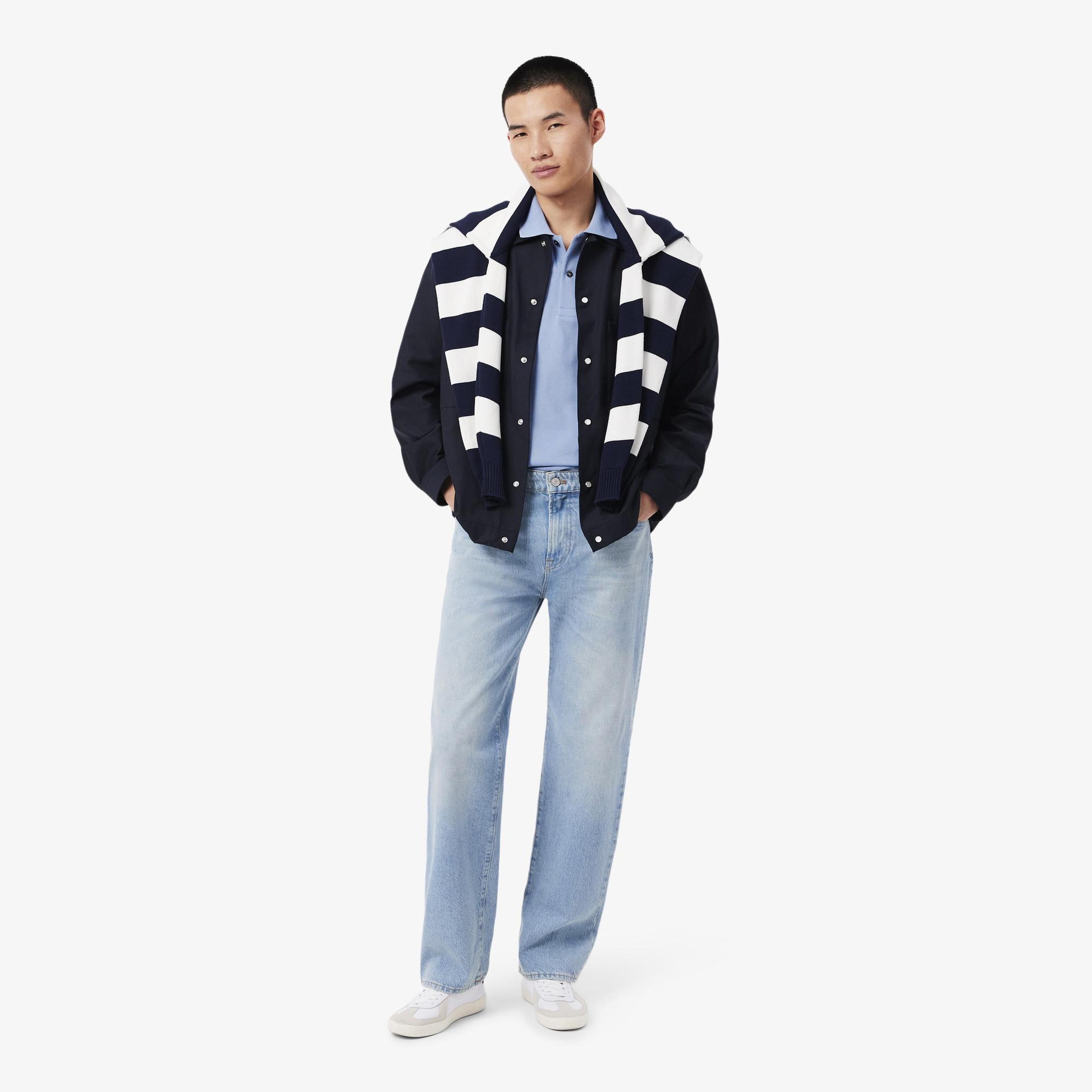 Lacoste L.12.12 Erkek Classic Fit Mavi Polo