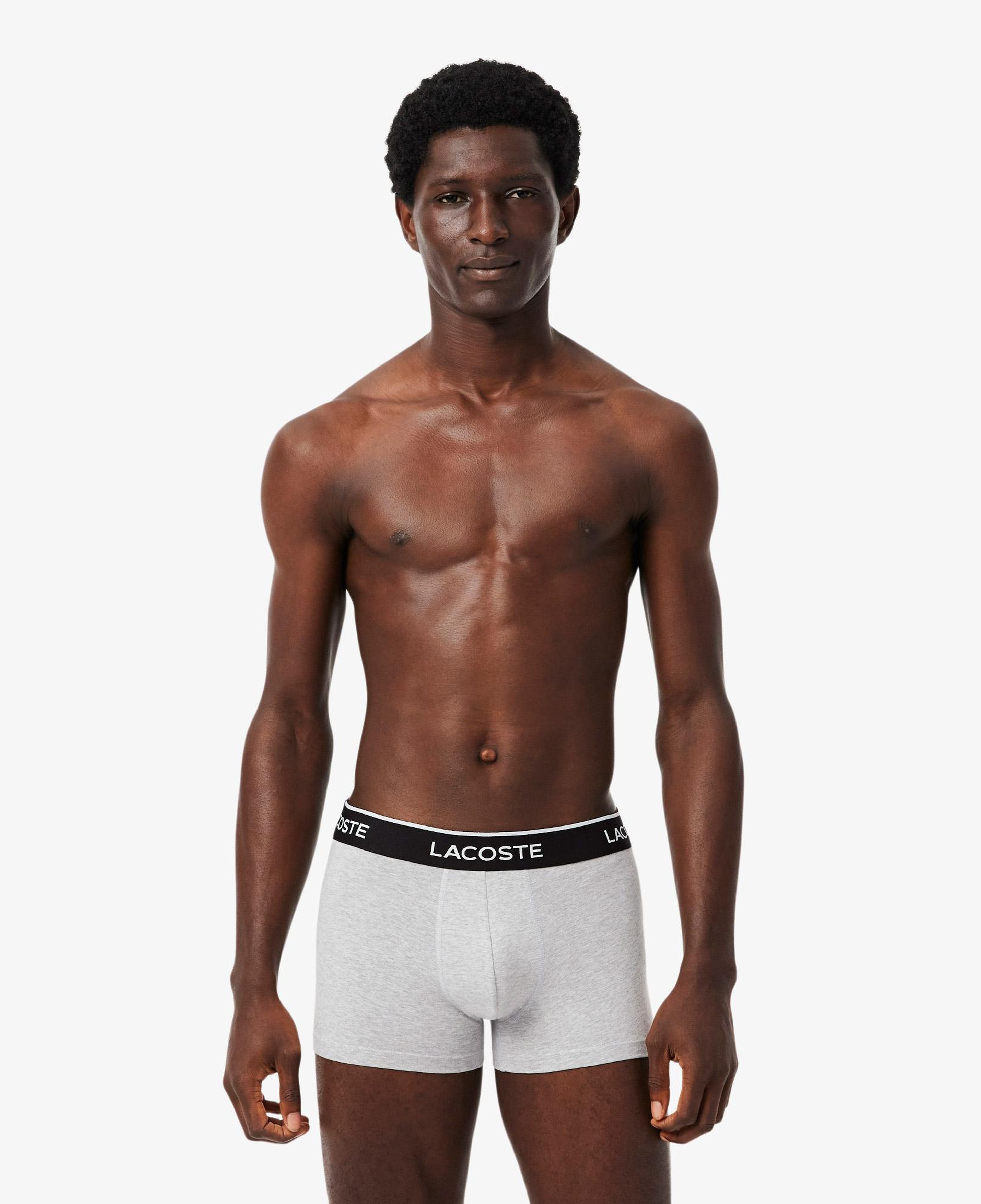 Lacoste Erkek Gri Boxer