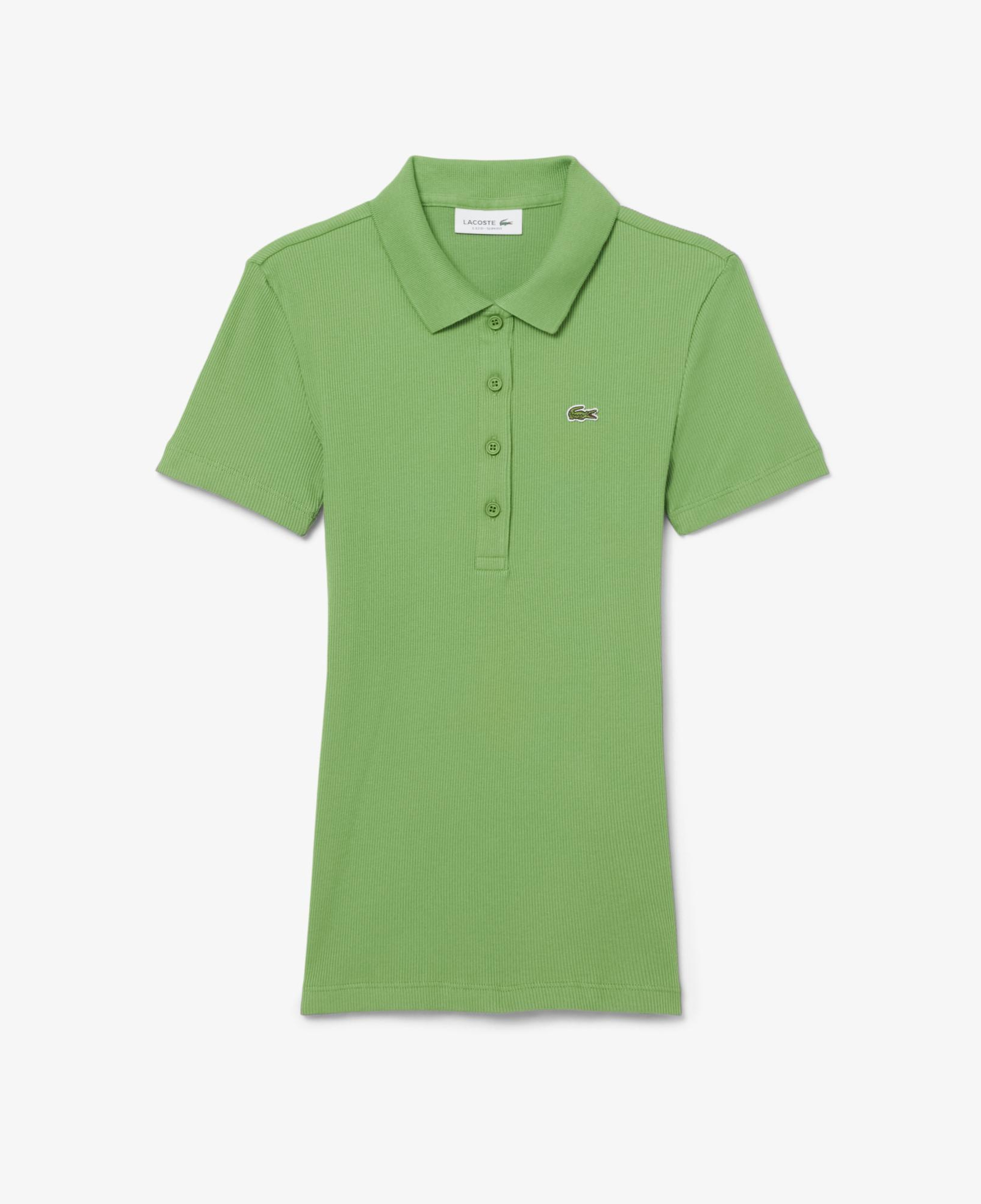 Lacoste L.12.D Kadın Slim Fit Yeşil Polo