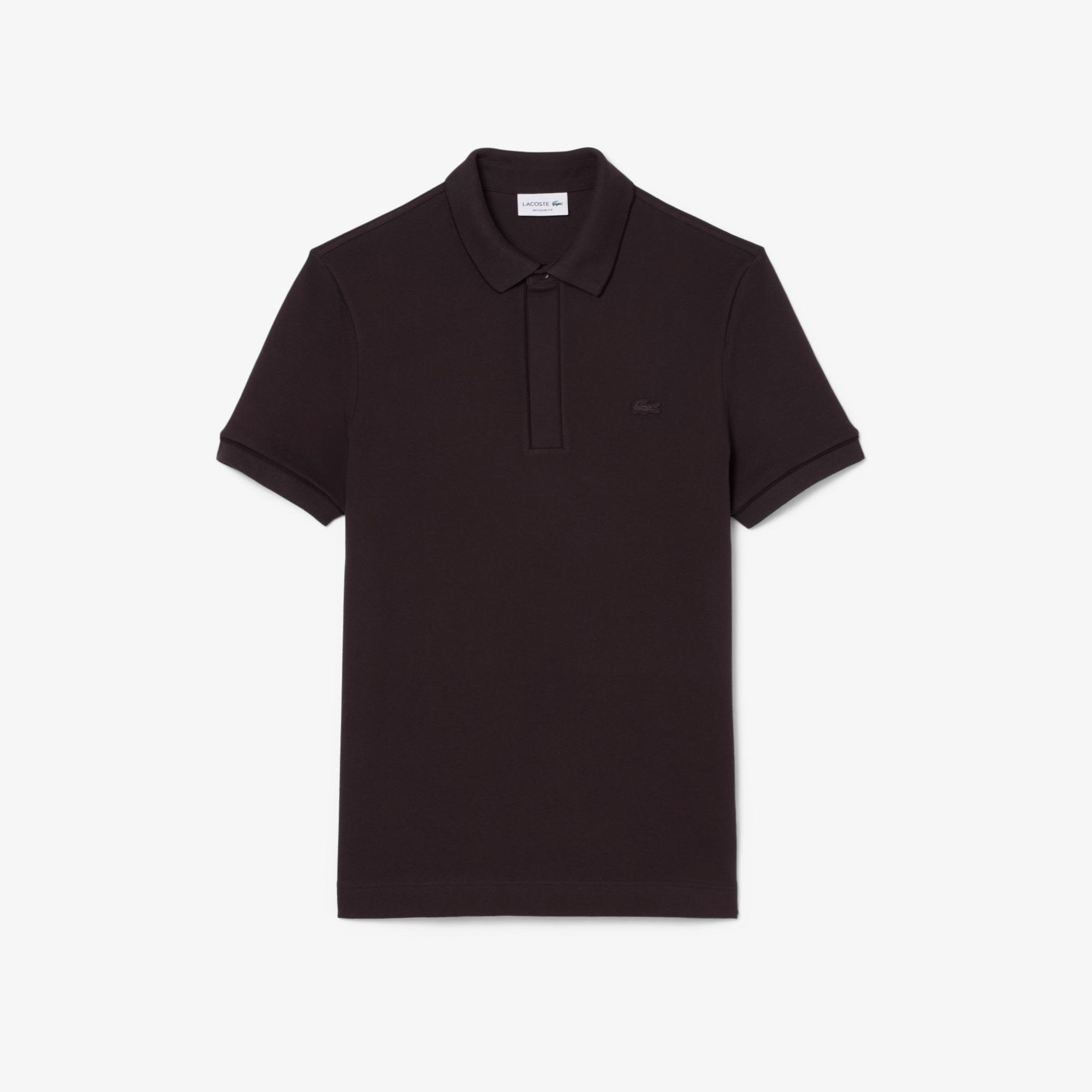Lacoste Erkek Regular Fit Polo Yaka Kahverengi Paris Polo