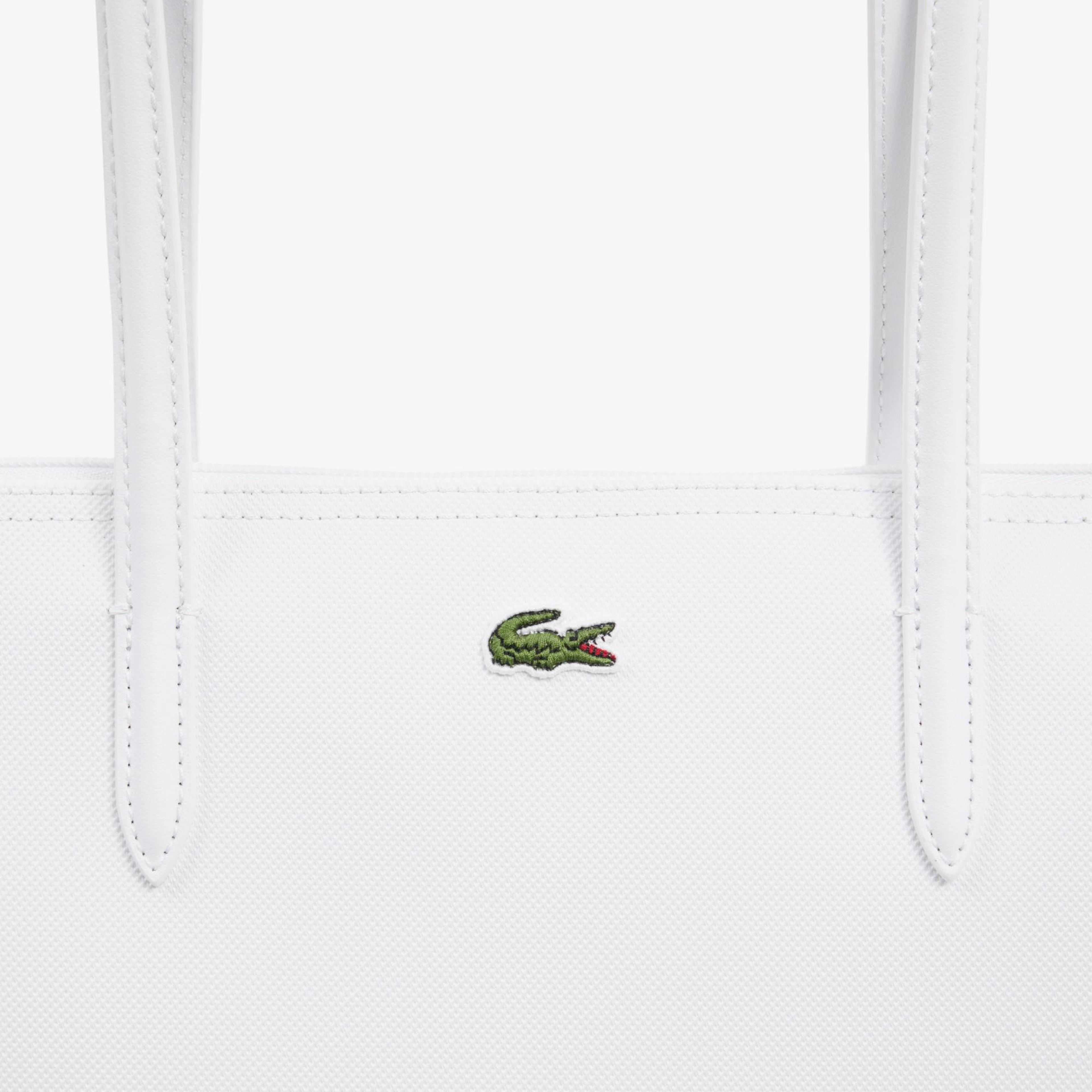 Lacoste Large L.12.12 Kadın Beyaz Omuz Çantası