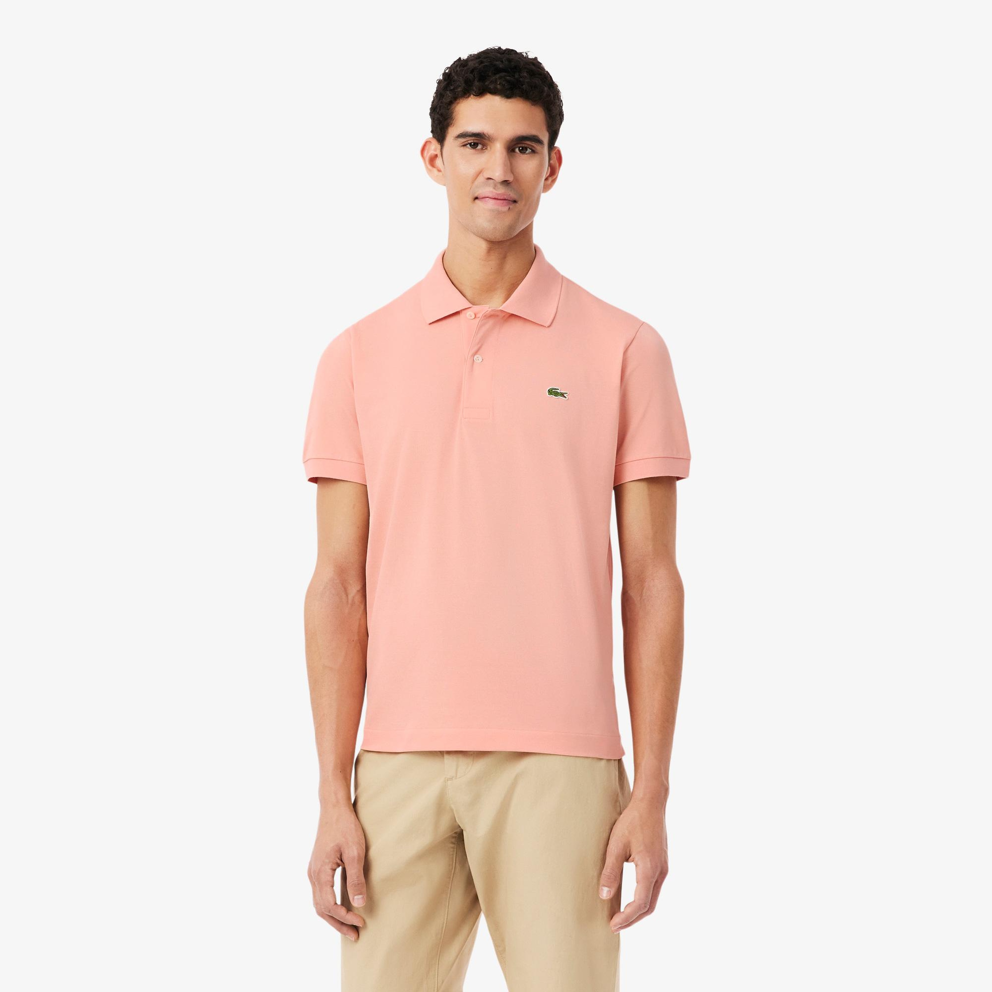 Lacoste L.12.12 Light Erkek Classic Fit Pembe Polo