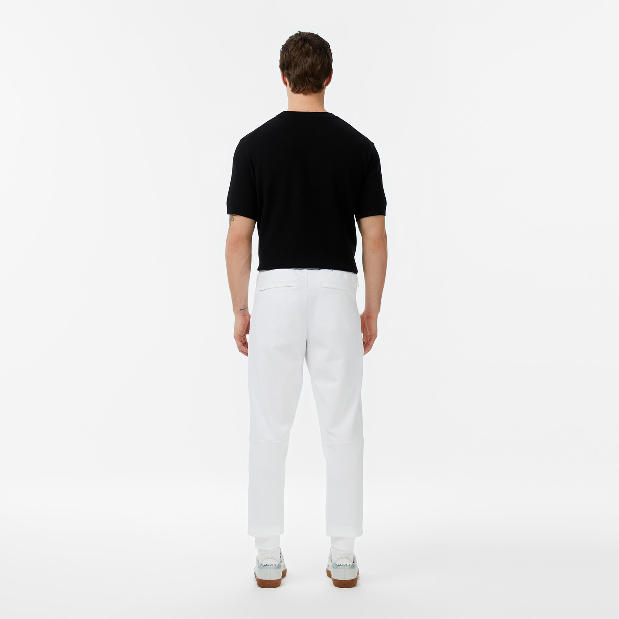 Lacoste Erkek Slim Fit Beyaz Eşofman Altı