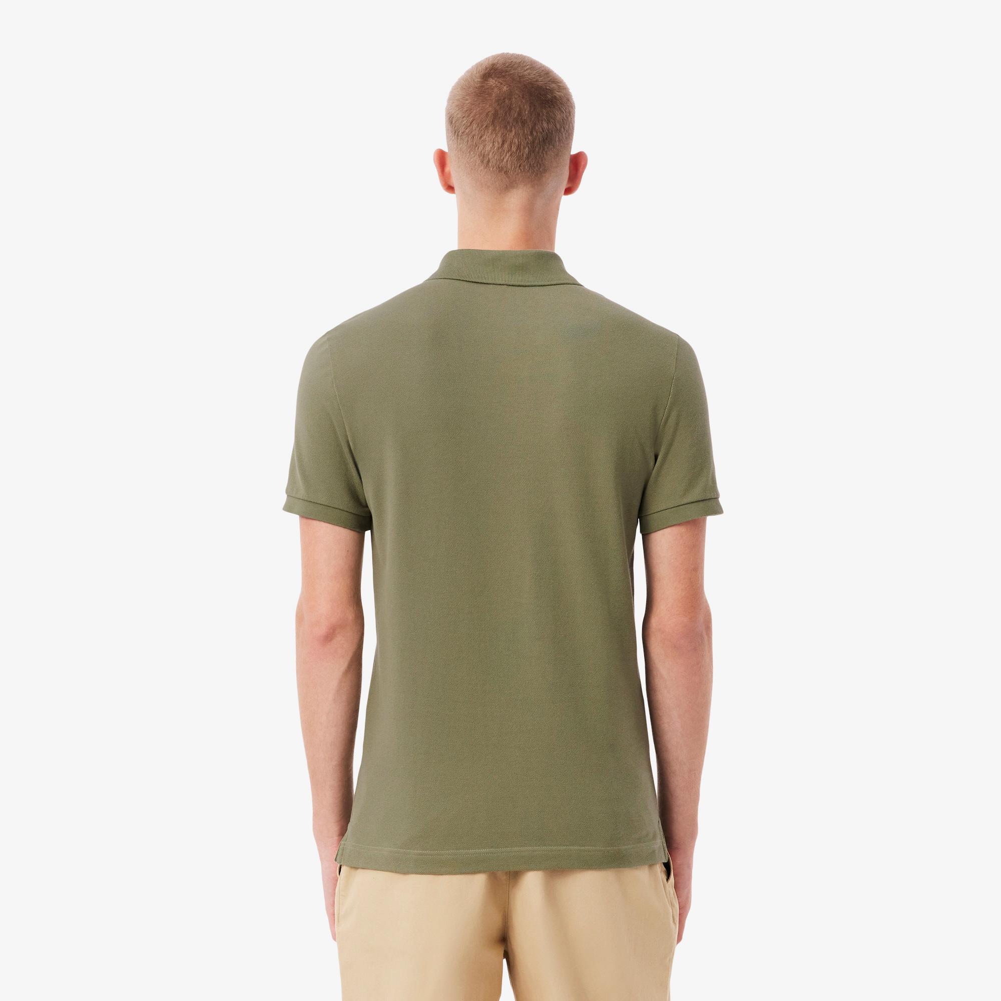 Lacoste L.12.12 Erkek Slim Fit Haki Polo