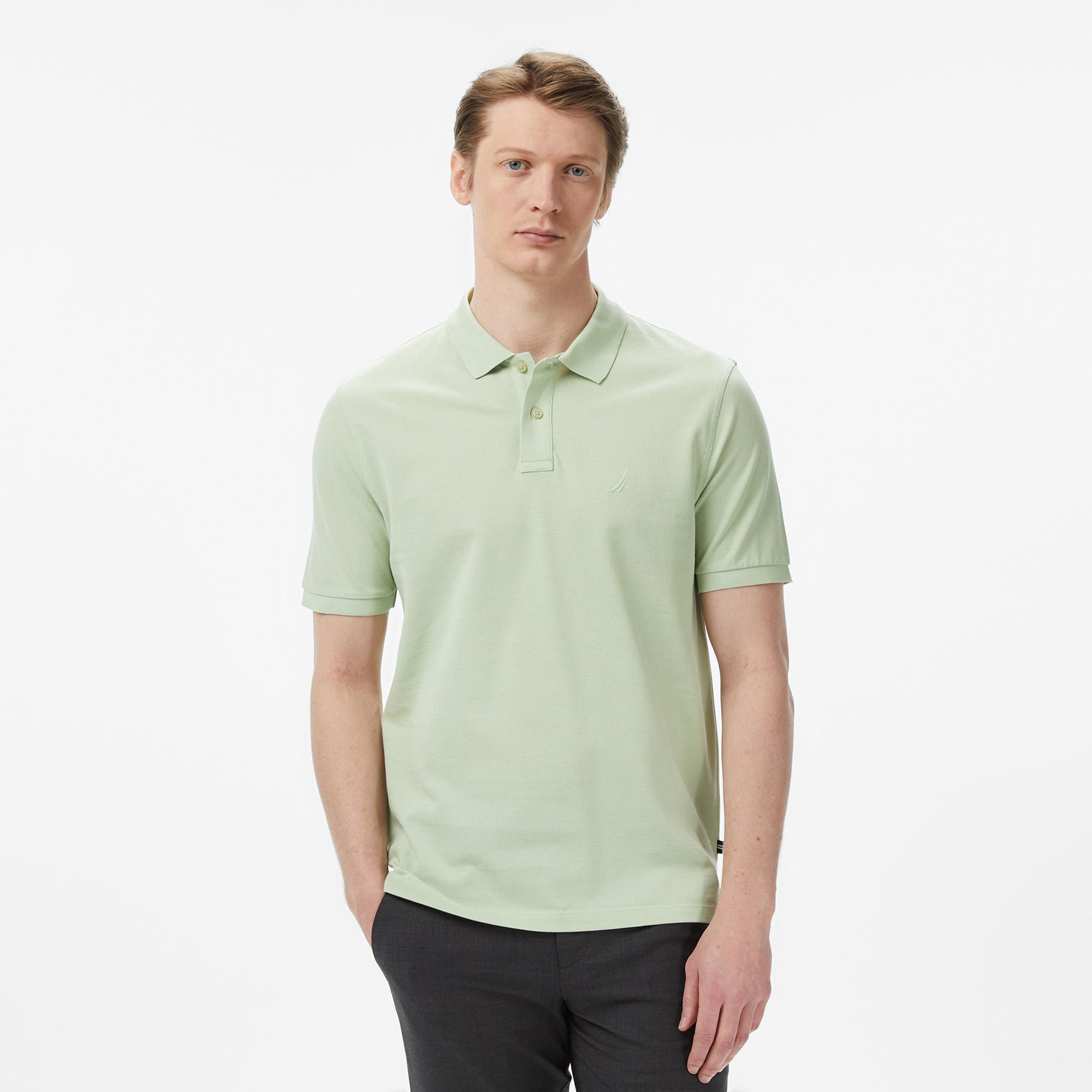 Nautica Erkek Yeşil Regular Fit Polo Yaka T-Shirt