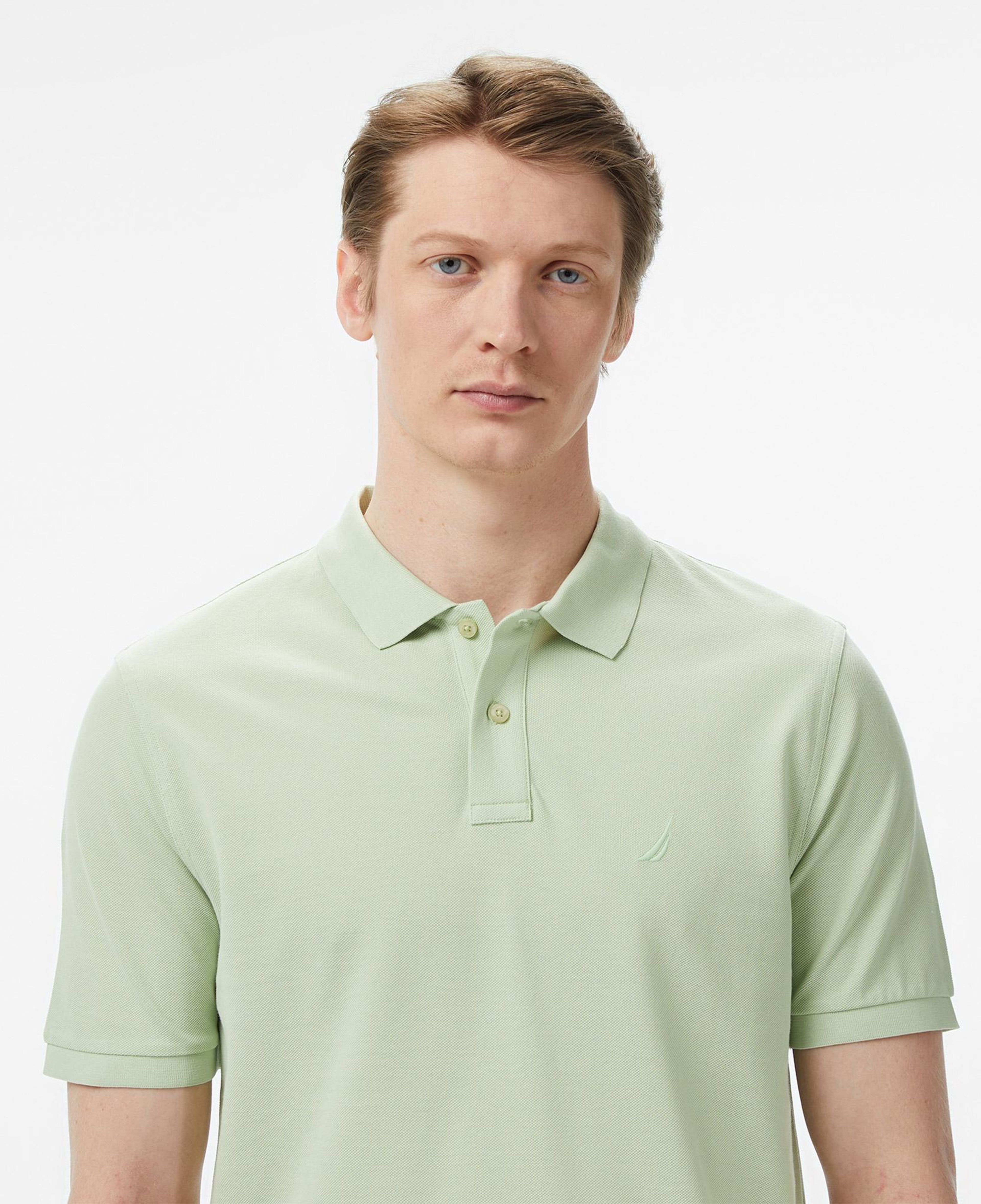 Nautica Erkek Yeşil Regular Fit Polo Yaka T-Shirt