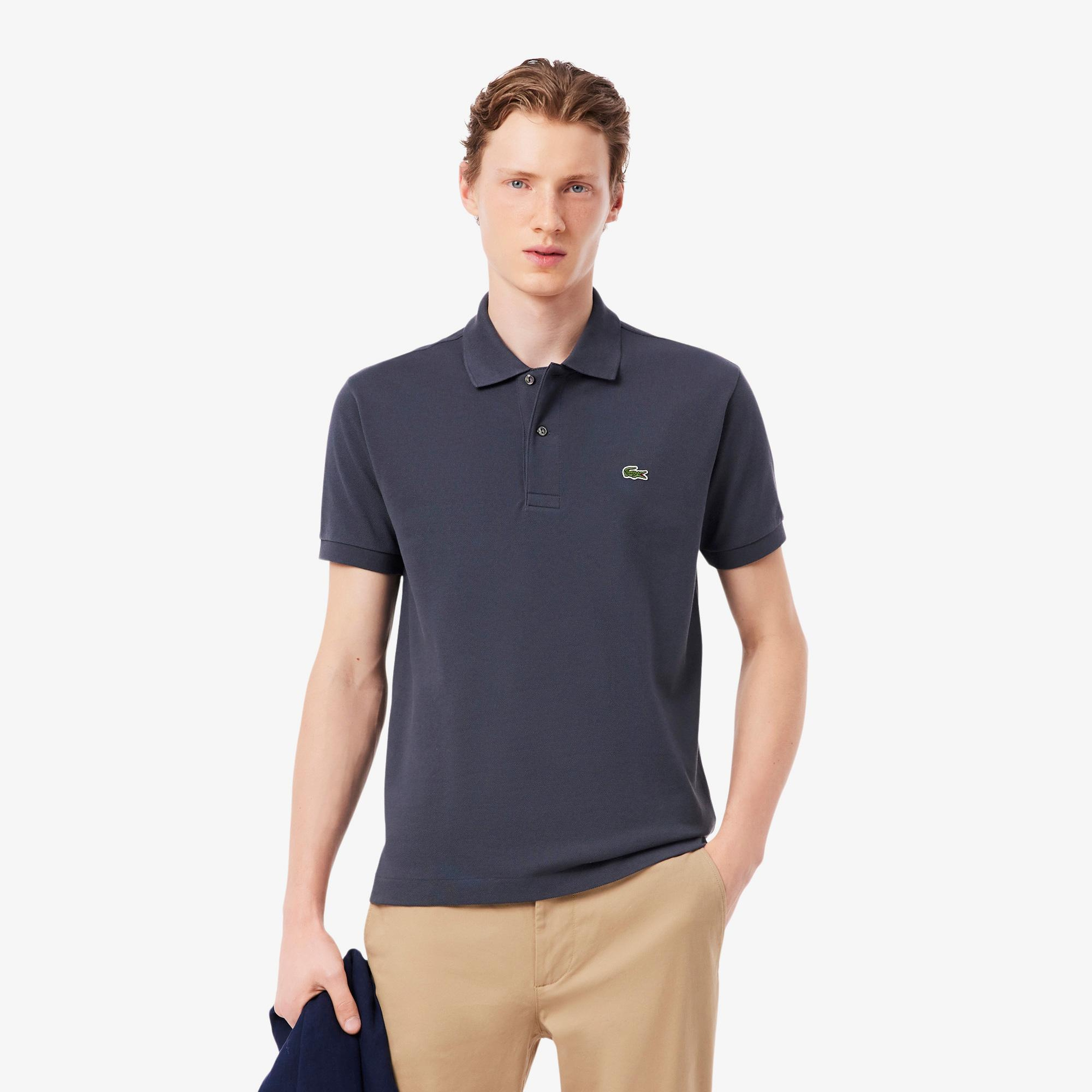 Lacoste L.12.12 Erkek Classic Fit Koyu Gri Polo