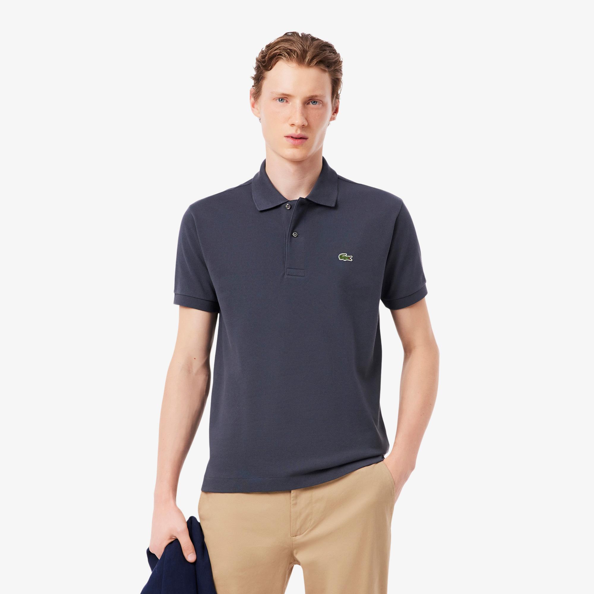 Lacoste L.12.12 Erkek Classic Fit Koyu Gri Polo
