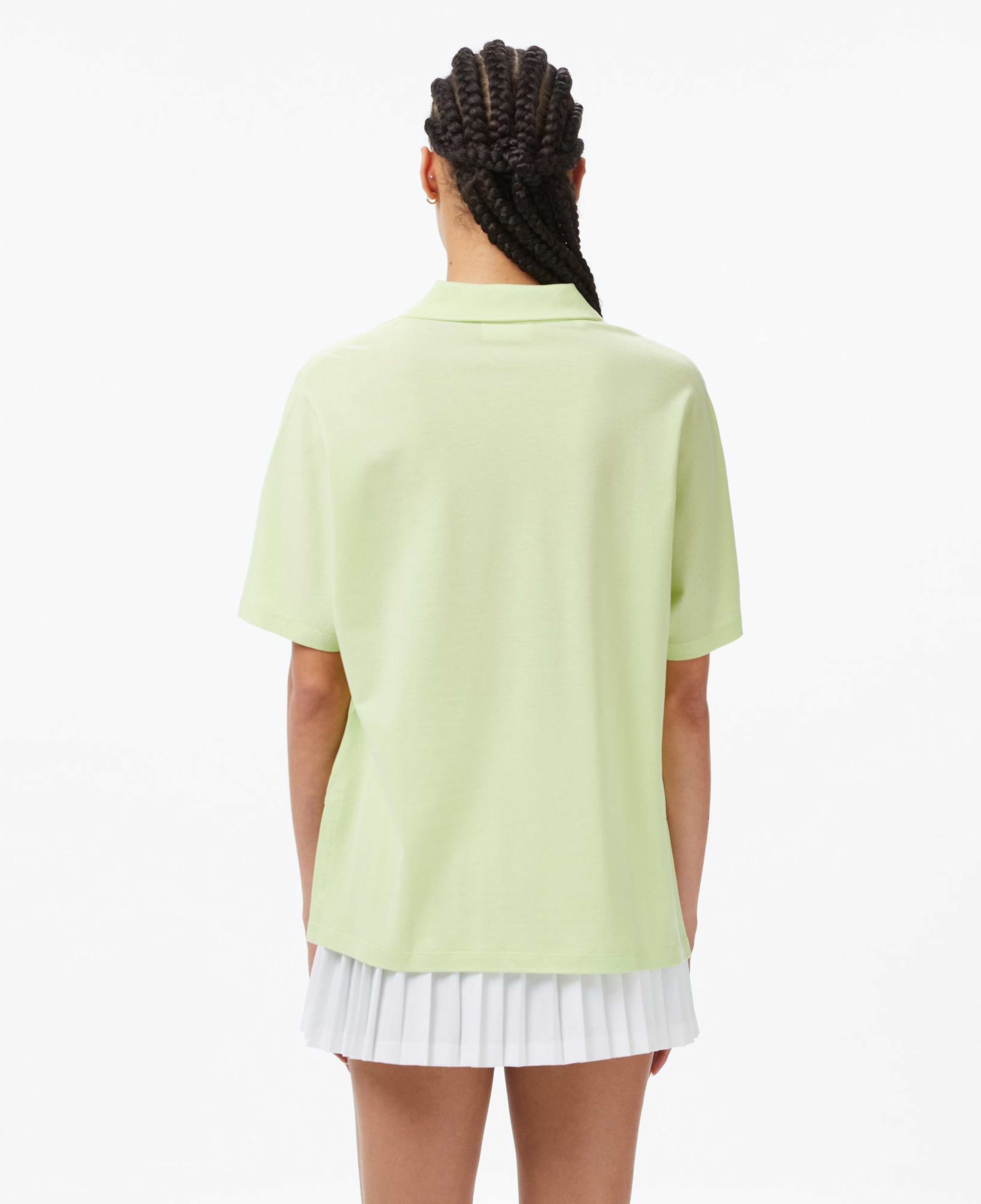 Lacoste Kadın Relaxed Fit Açık Yeşil Polo