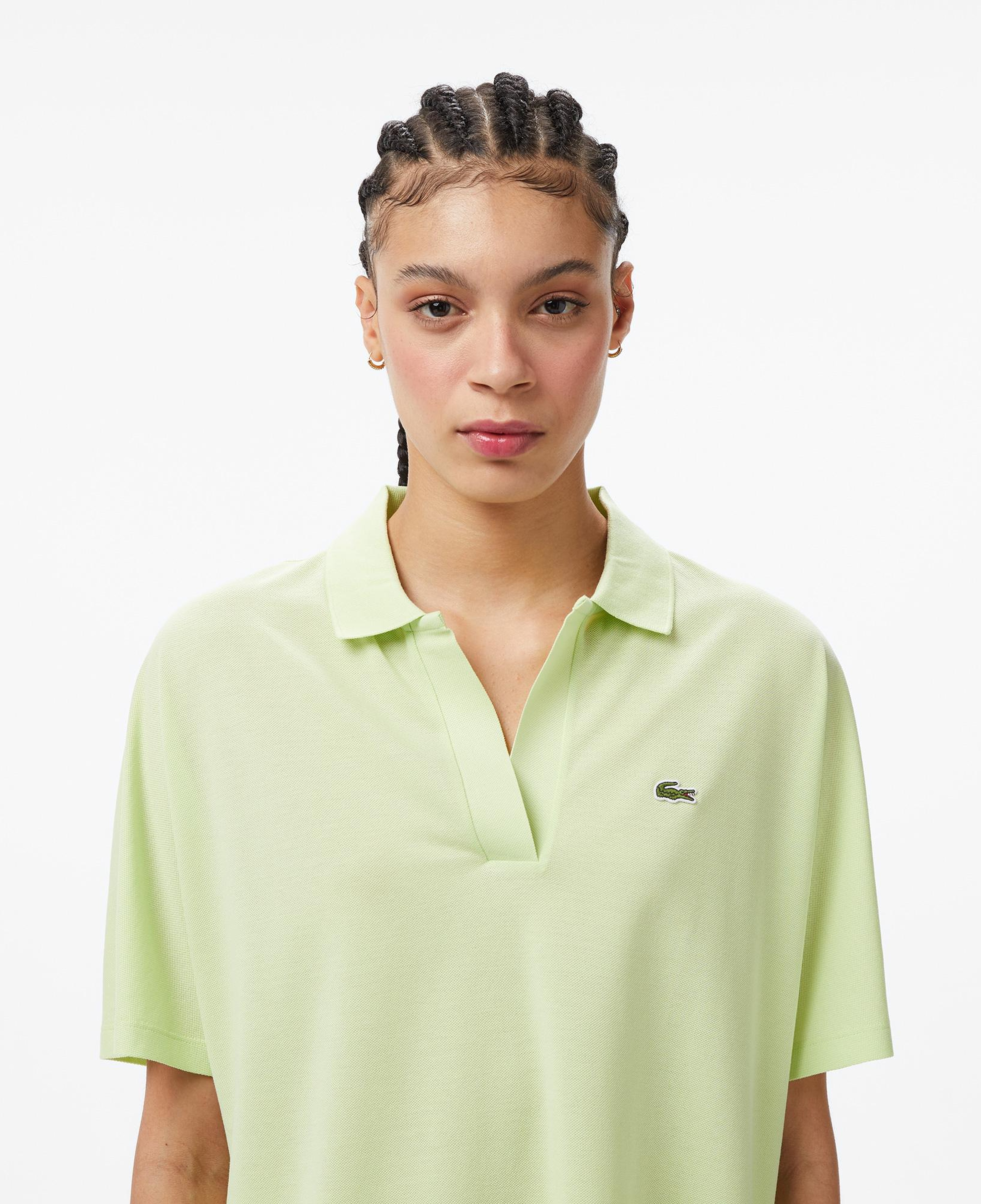 Lacoste Kadın Relaxed Fit Açık Yeşil Polo
