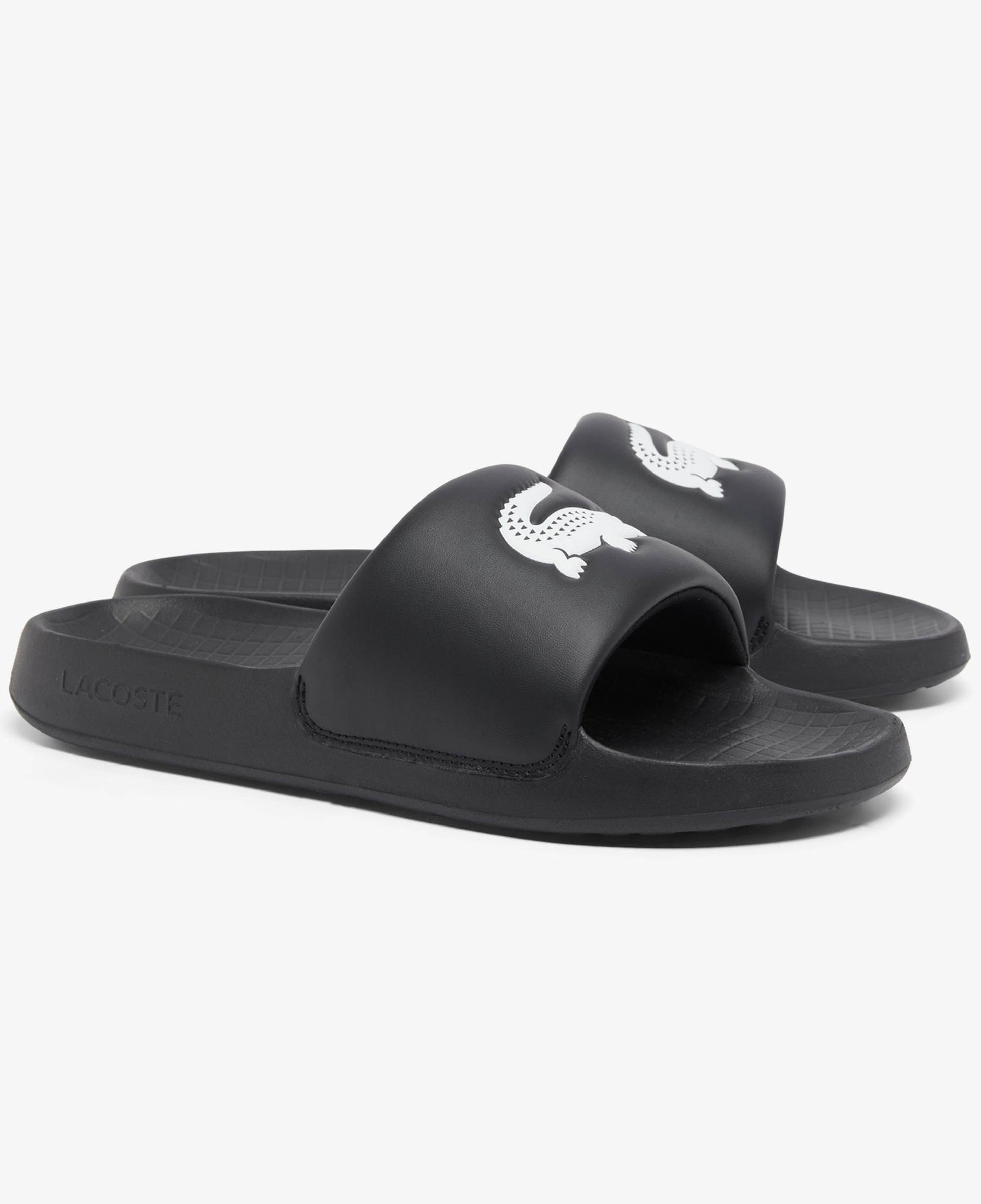 Lacoste Serve Slide Erkek Siyah Terlik