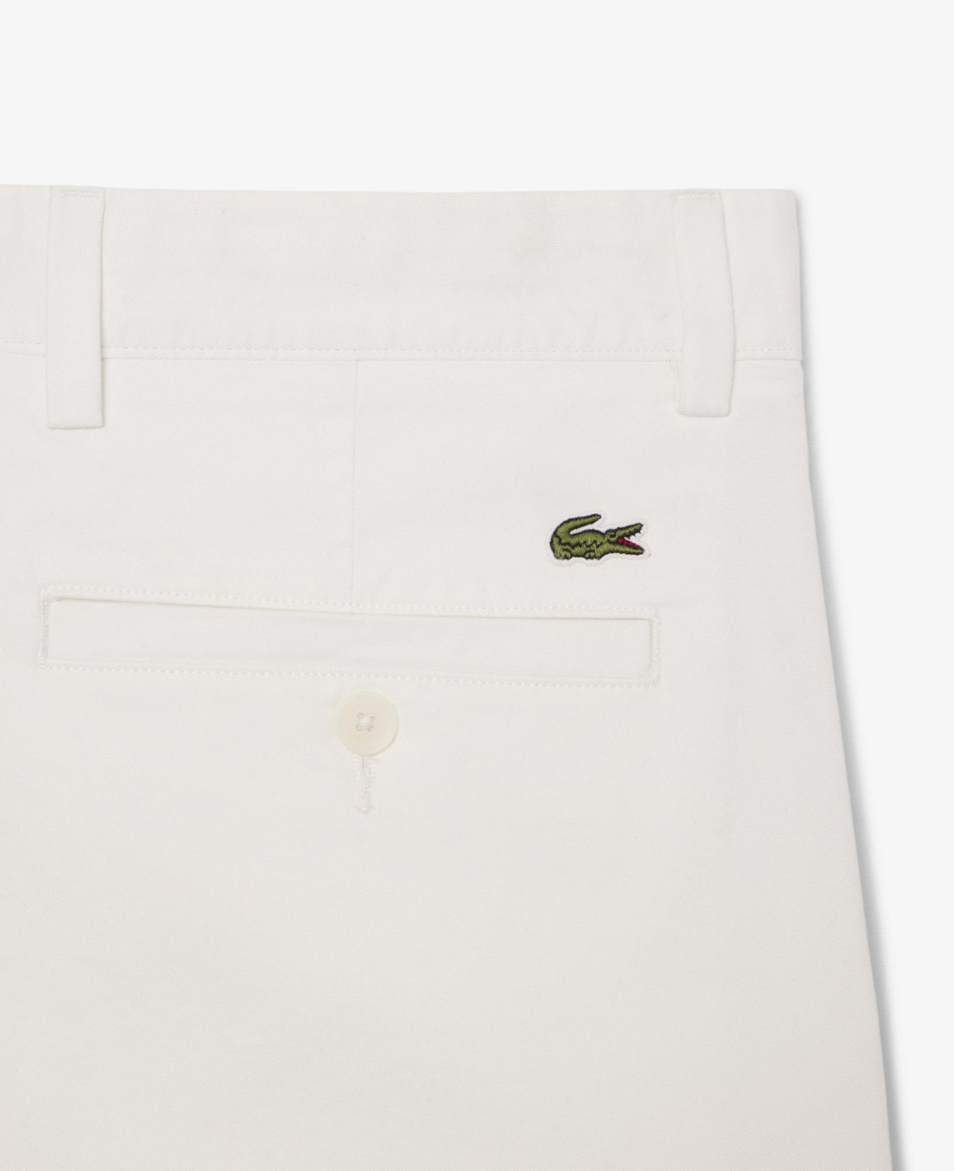 Lacoste Erkek Slim Fit Beyaz Bermuda Şort