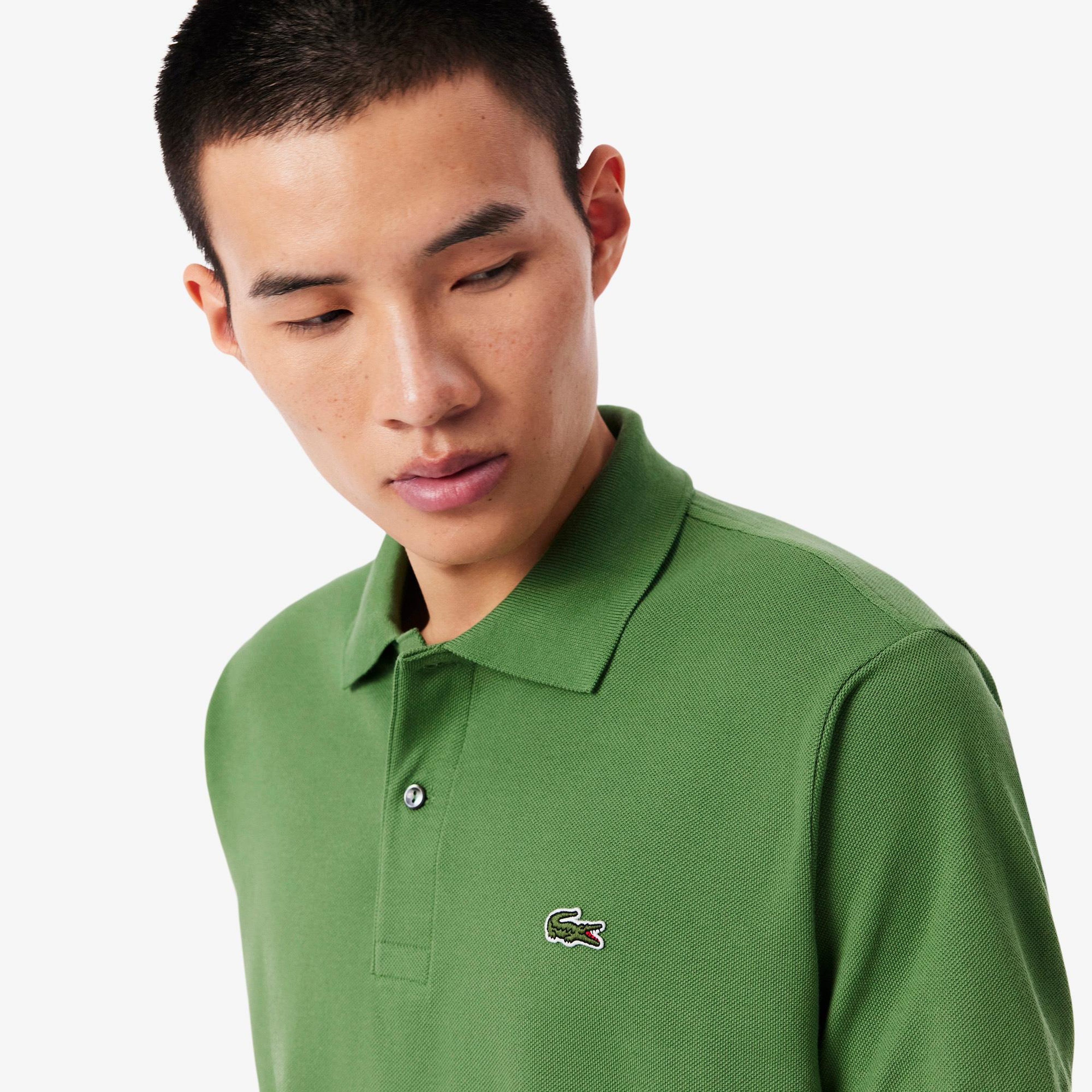 Lacoste L.12.12 Erkek Classic Fit Yeşil Polo