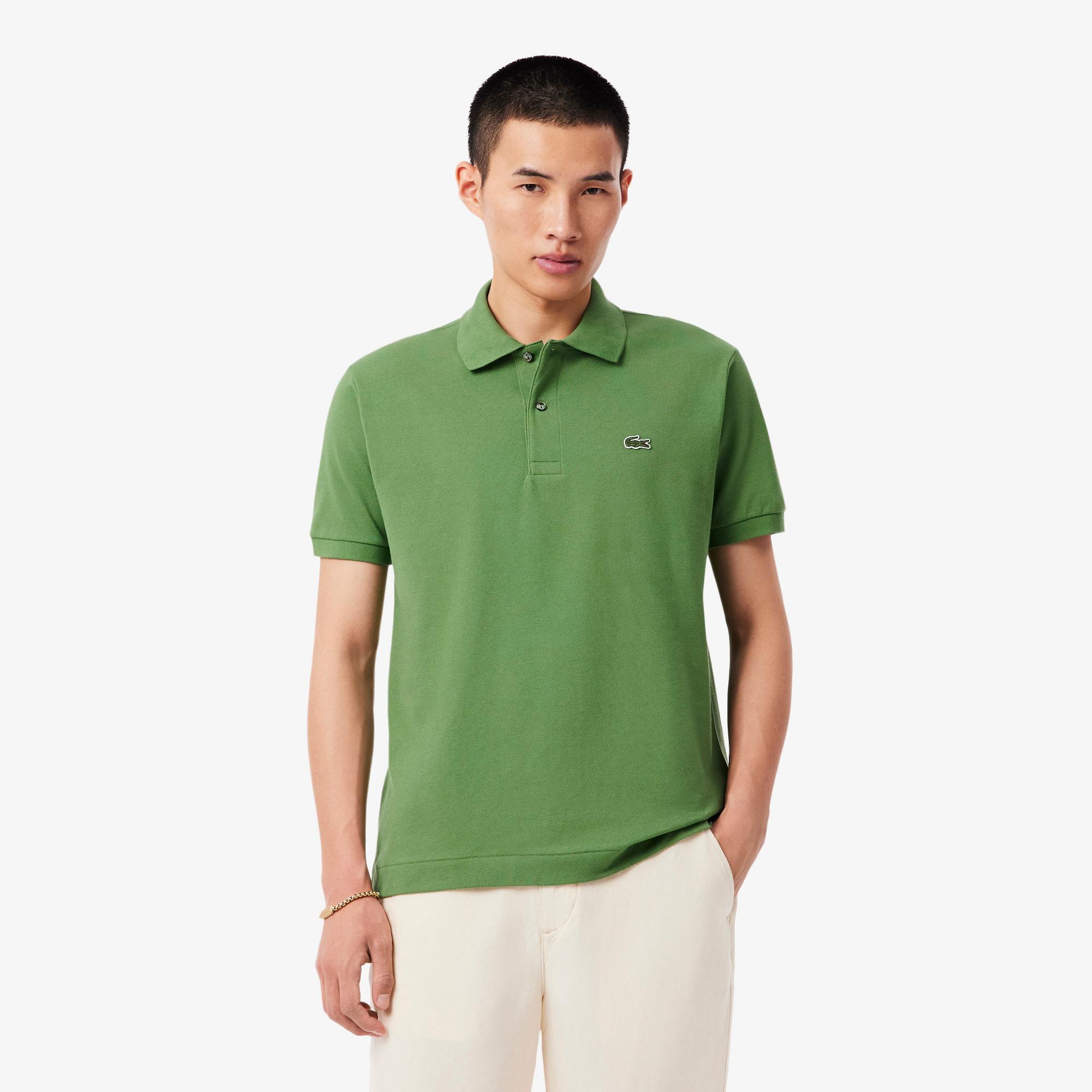 Lacoste L.12.12 Erkek Classic Fit Yeşil Polo