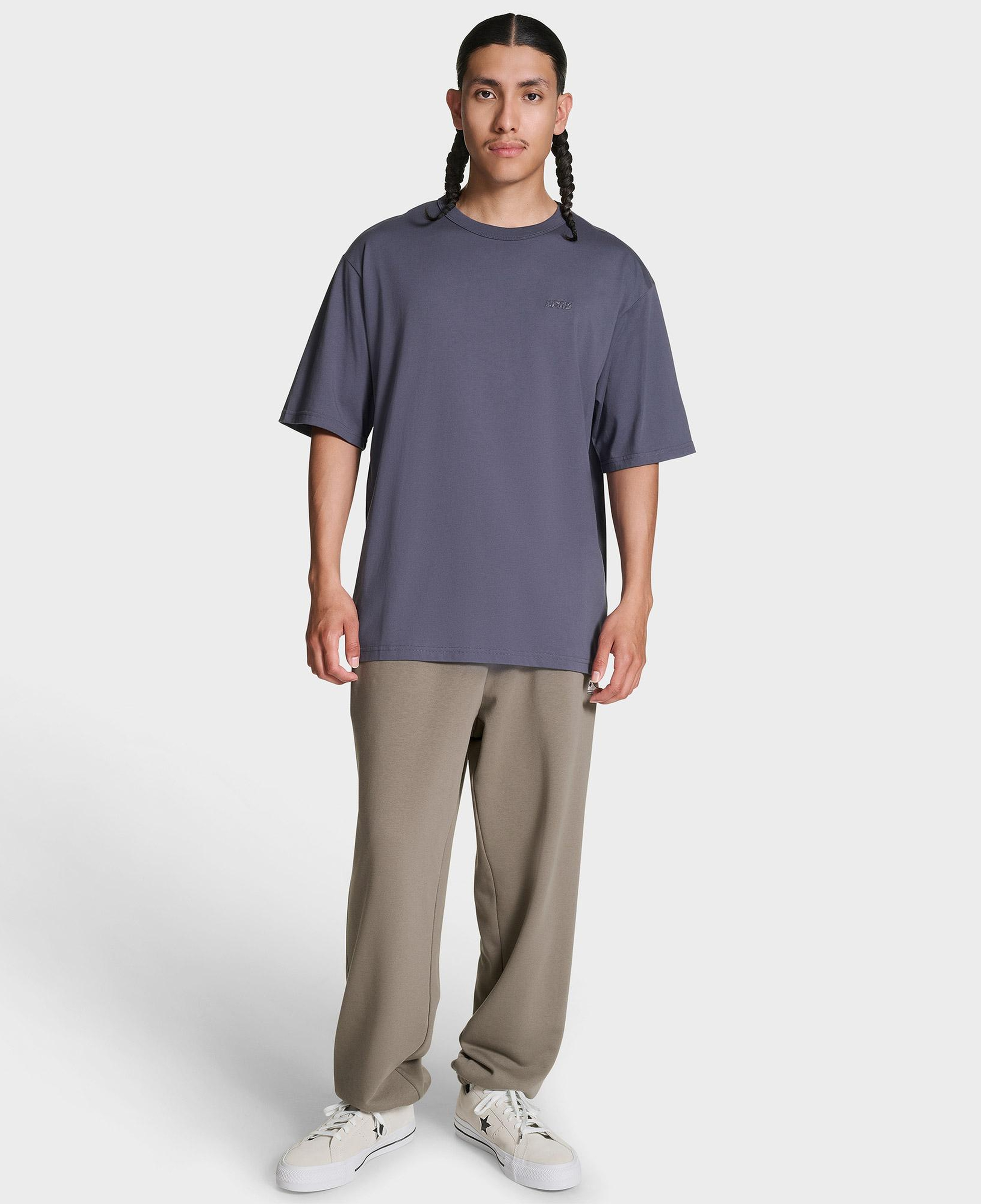 Converse CONS Erkek Lacivert Loose Fit T-Shirt