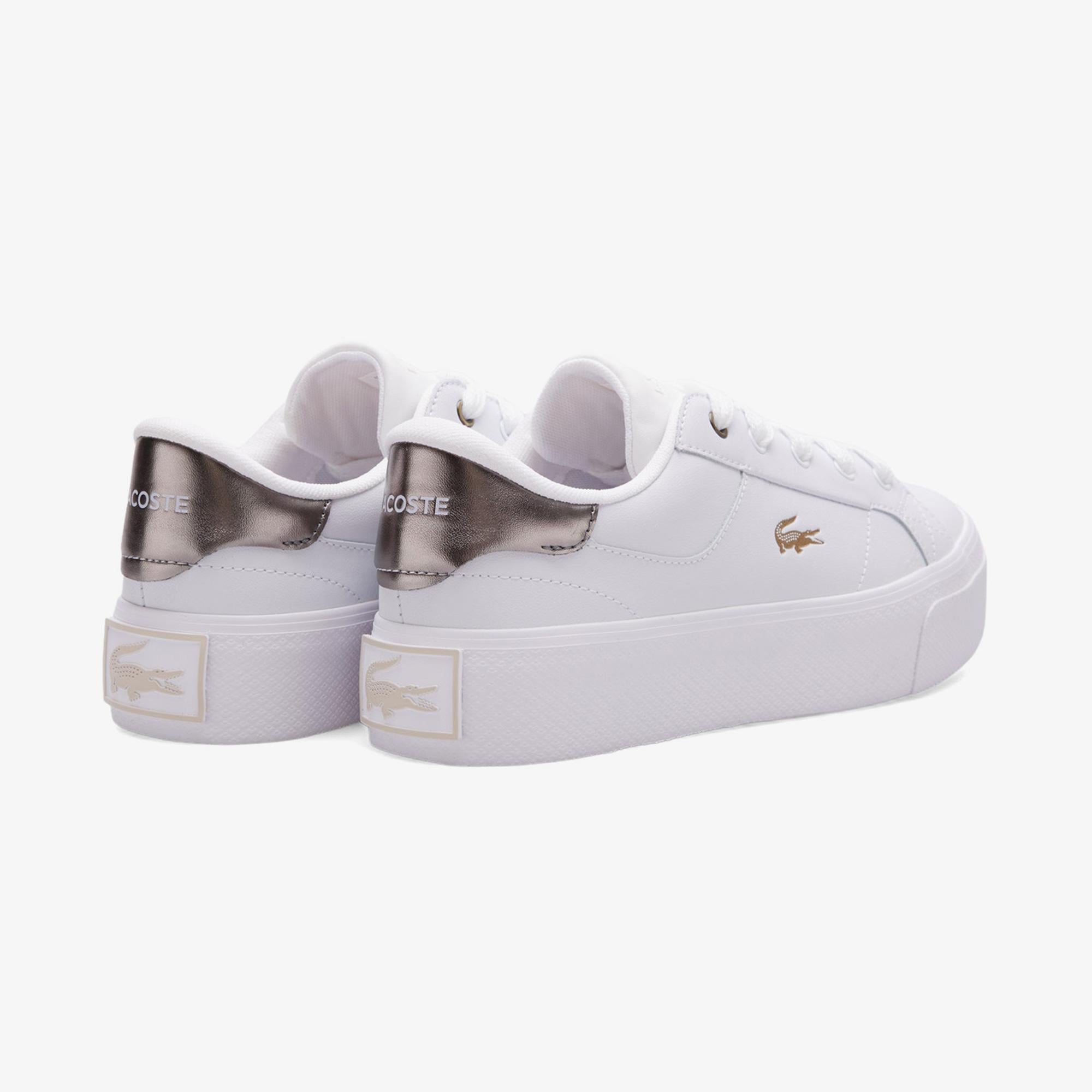 Lacoste Ziane Platform Kadın Beyaz Sneaker