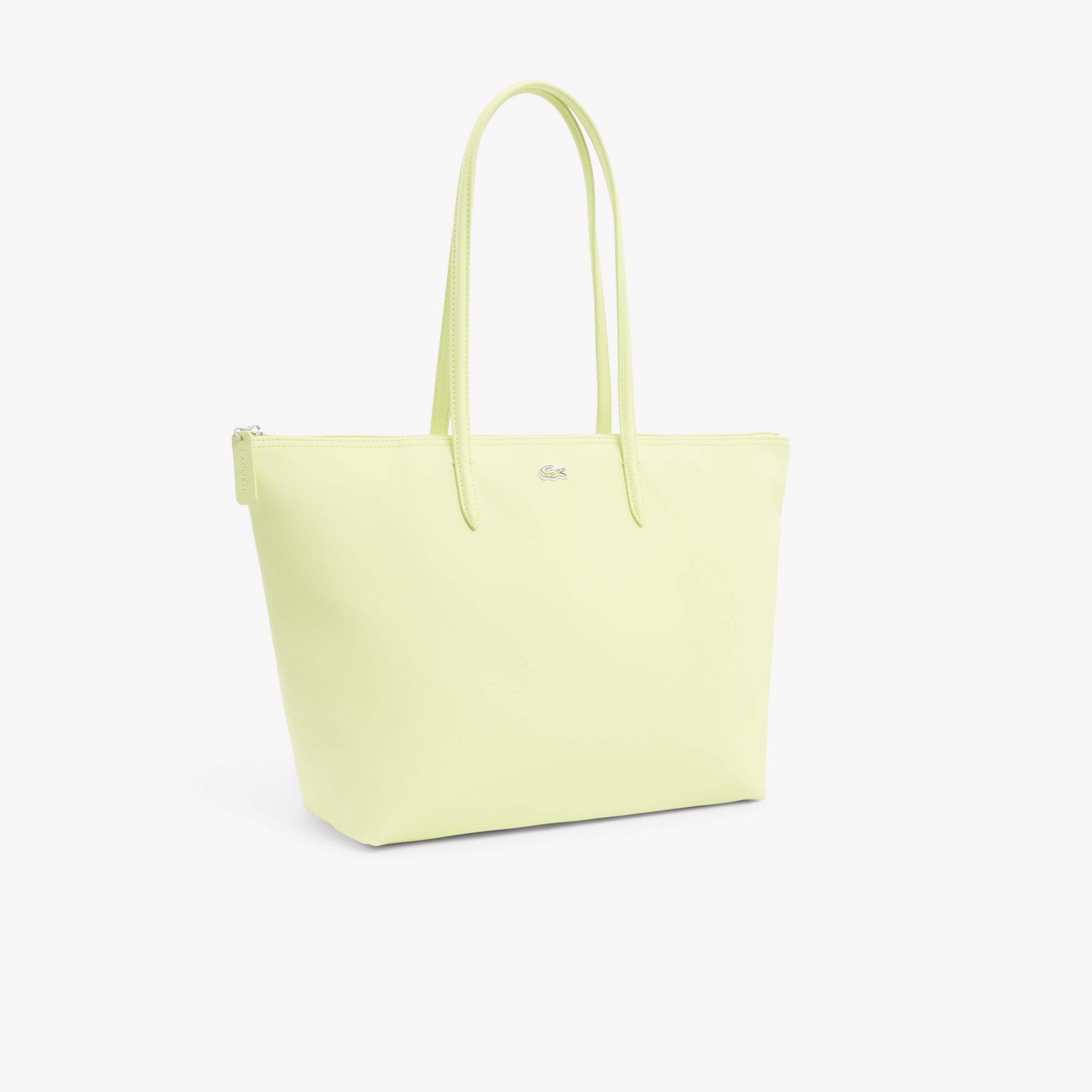 Lacoste Large L.12.12 Kadın Sarı Omuz Çantası