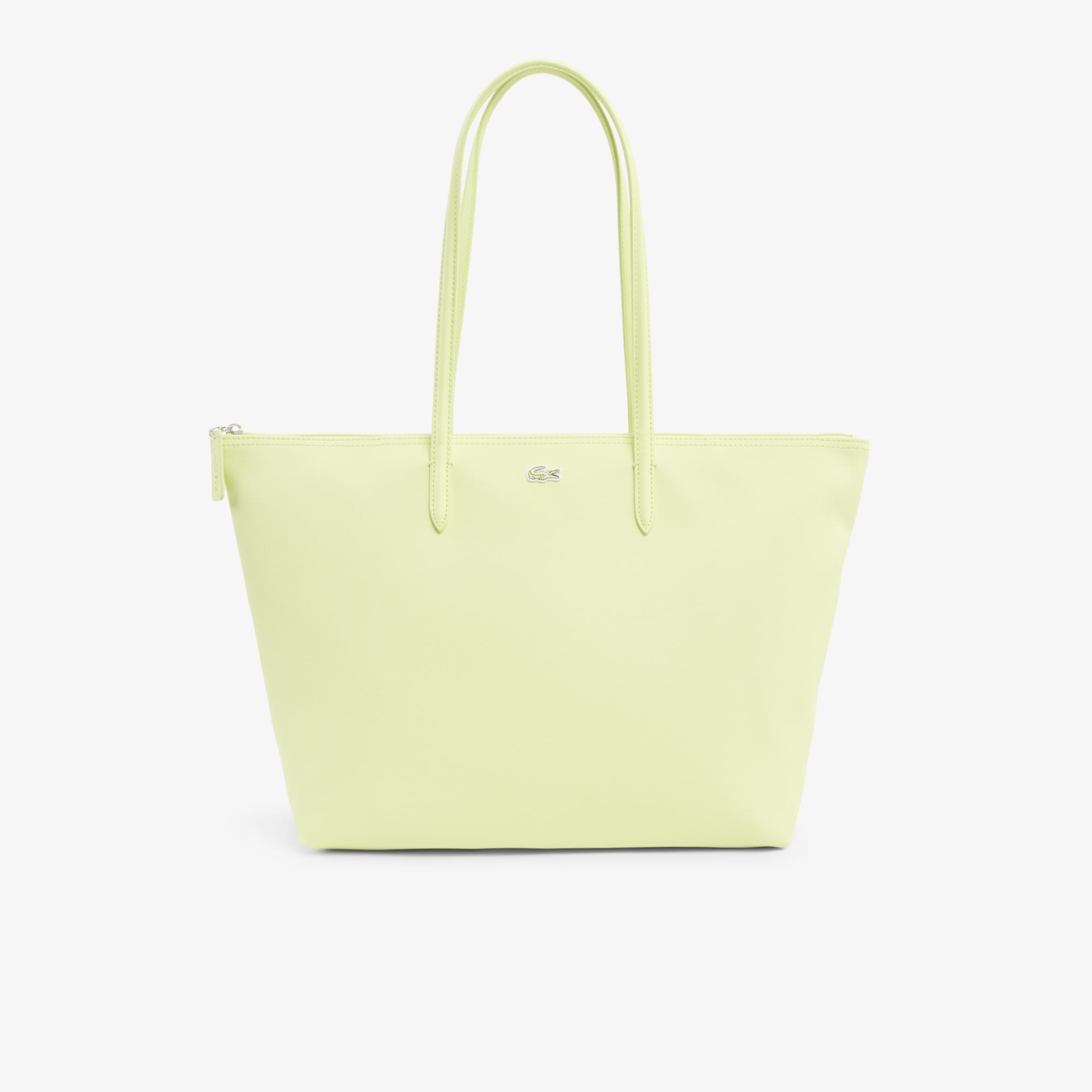 Lacoste Large L.12.12 Kadın Sarı Omuz Çantası