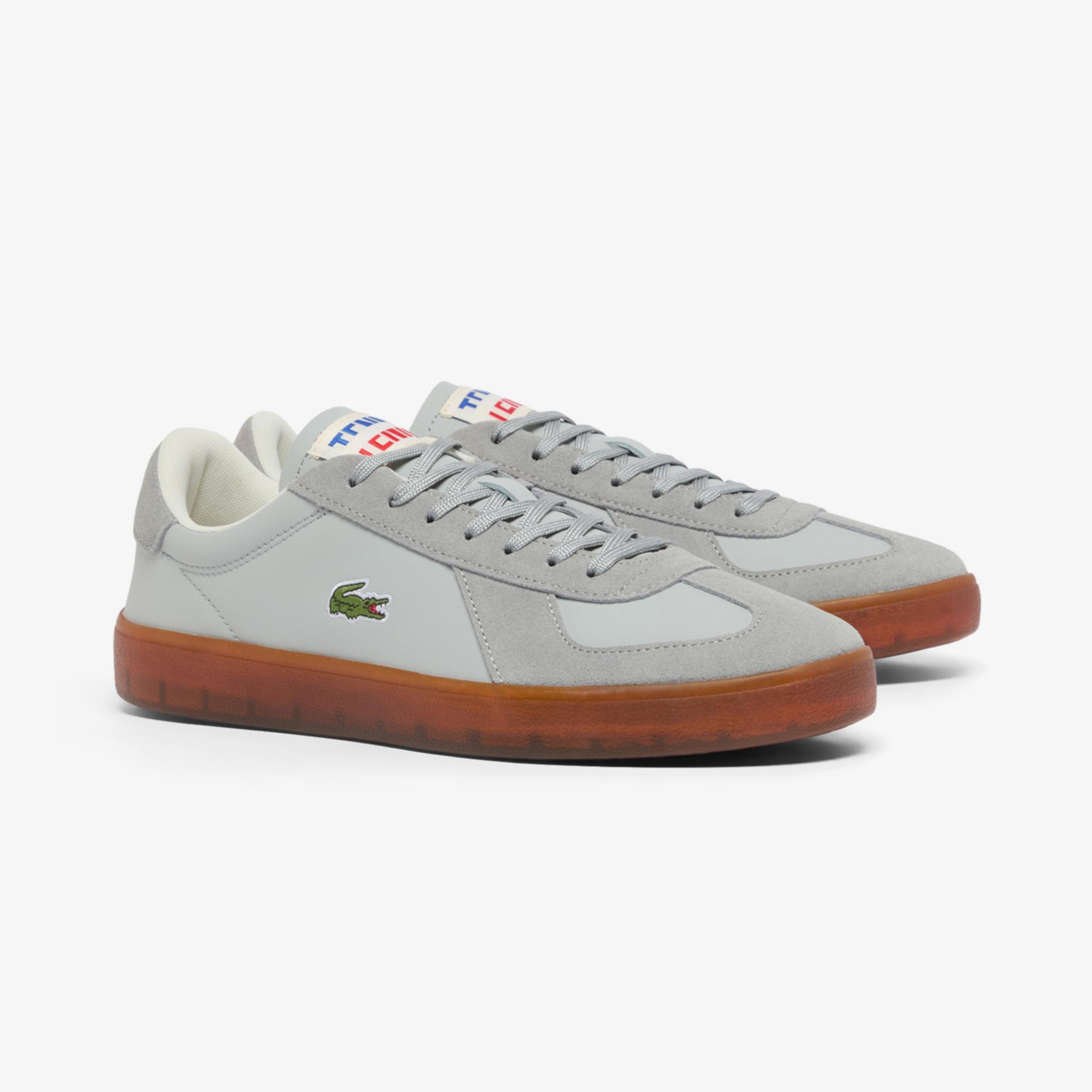 Lacoste Baseshot Pro Erkek Gri Sneaker