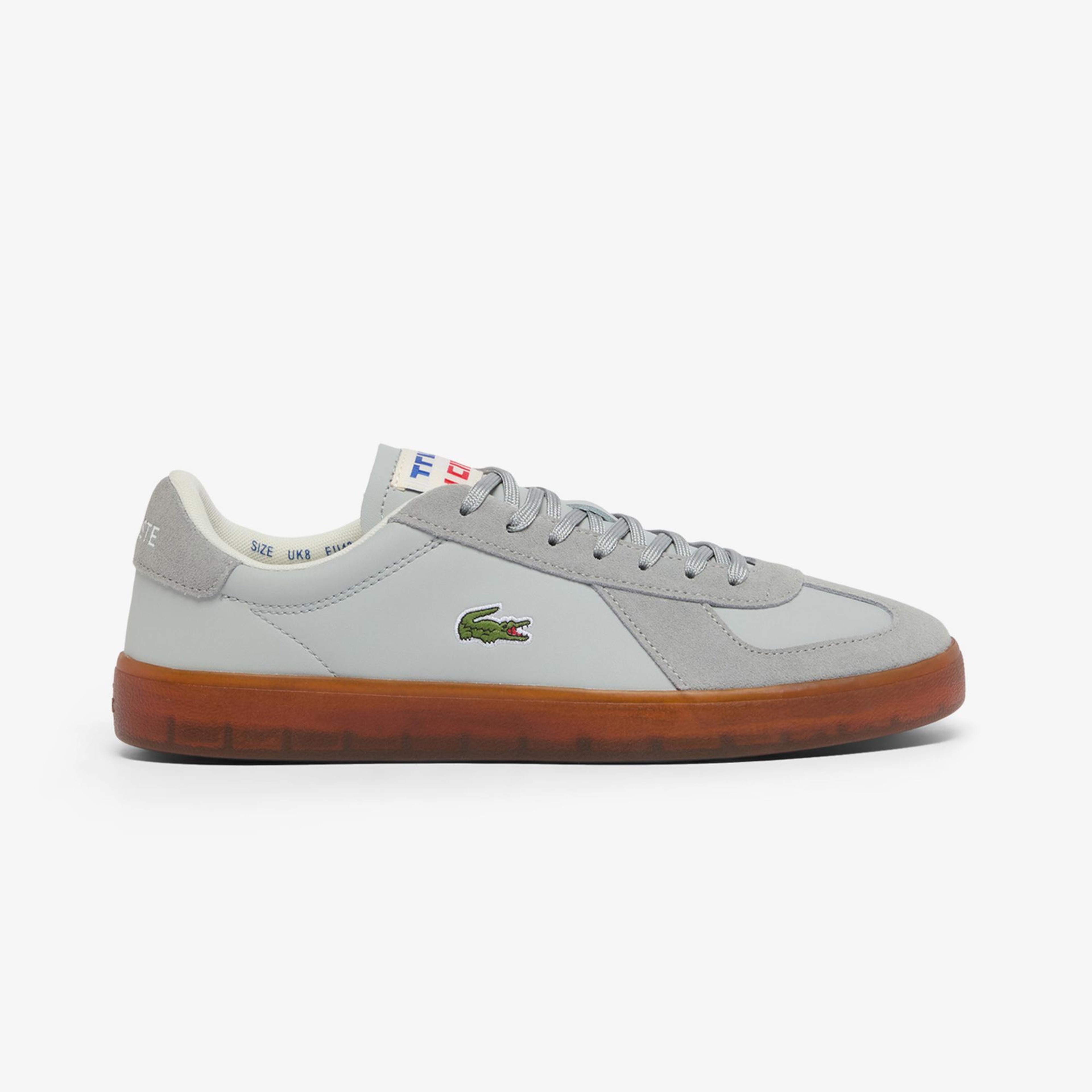 Lacoste Baseshot Pro Erkek Gri Sneaker