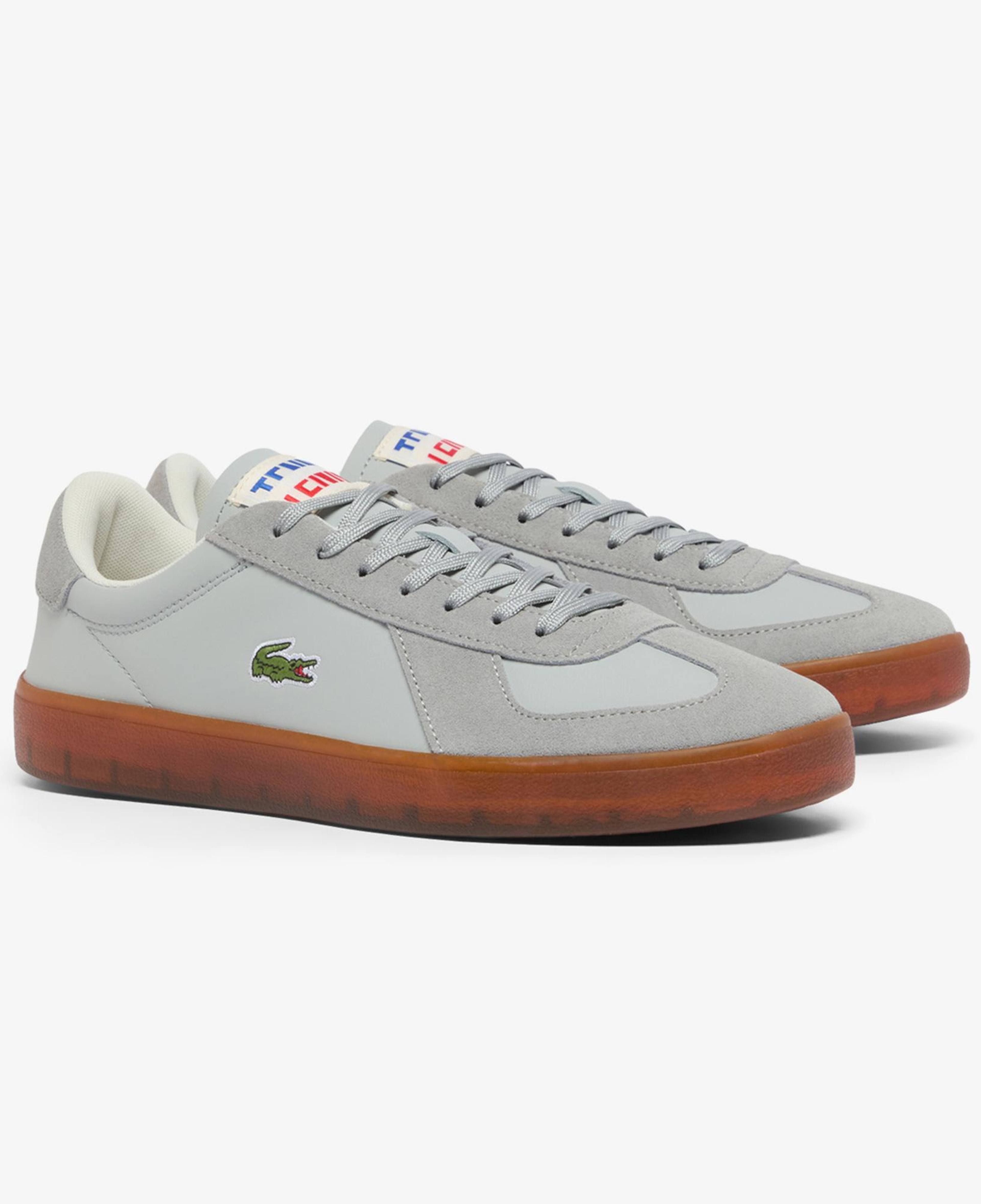 Lacoste Baseshot Pro Erkek Gri Sneaker