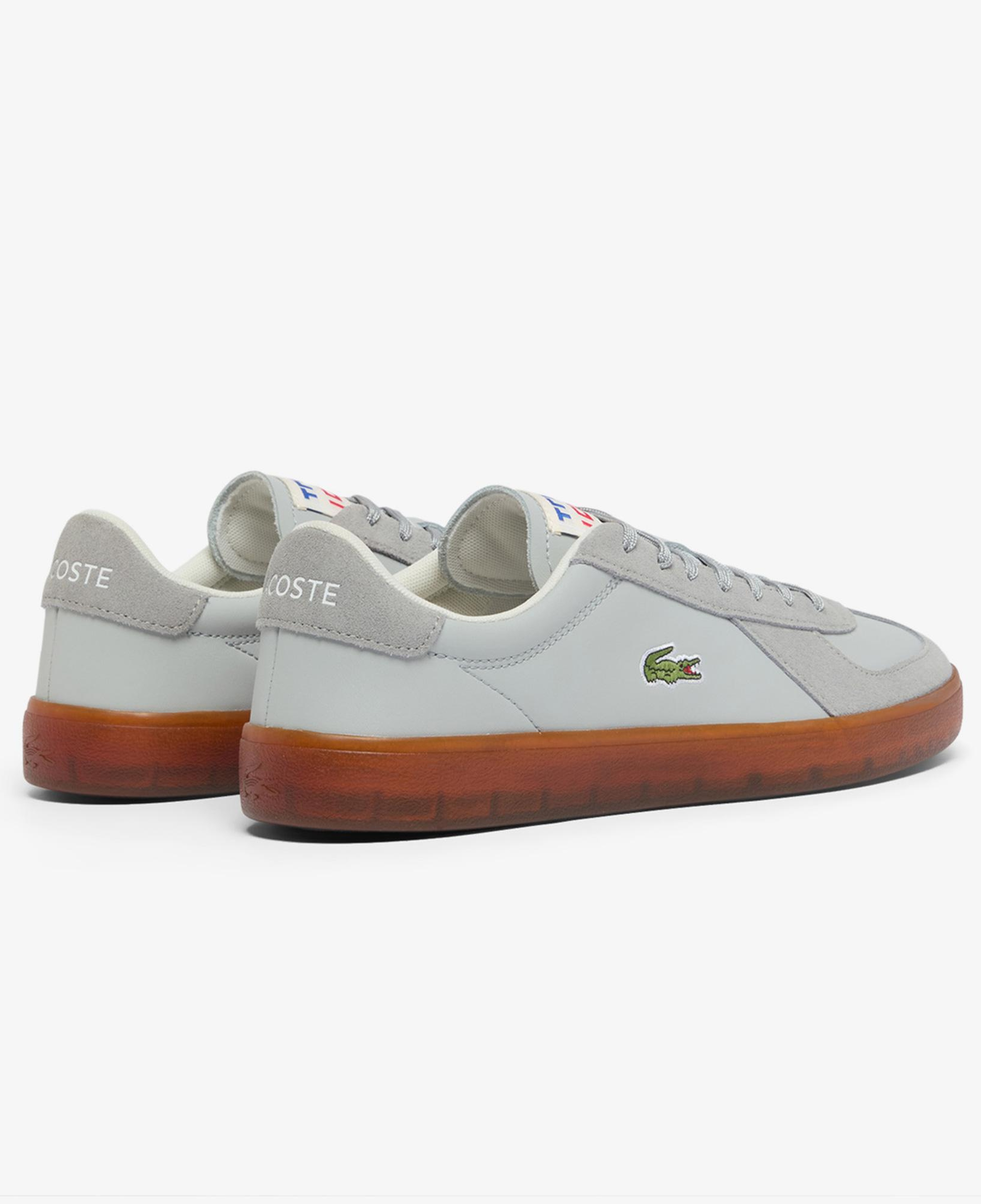 Lacoste Baseshot Pro Erkek Gri Sneaker