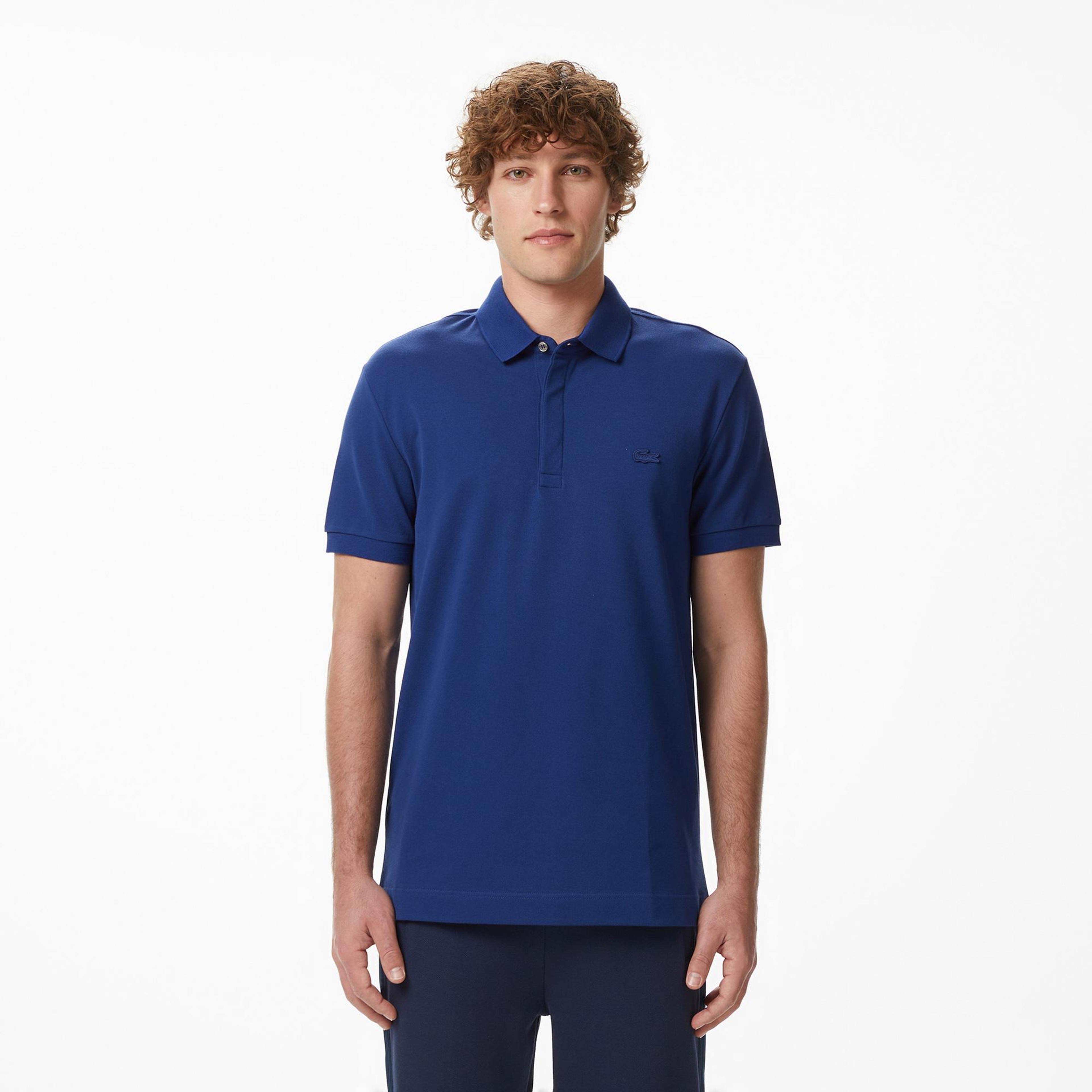 Lacoste Erkek Regular Fit Lacivert Paris Polo