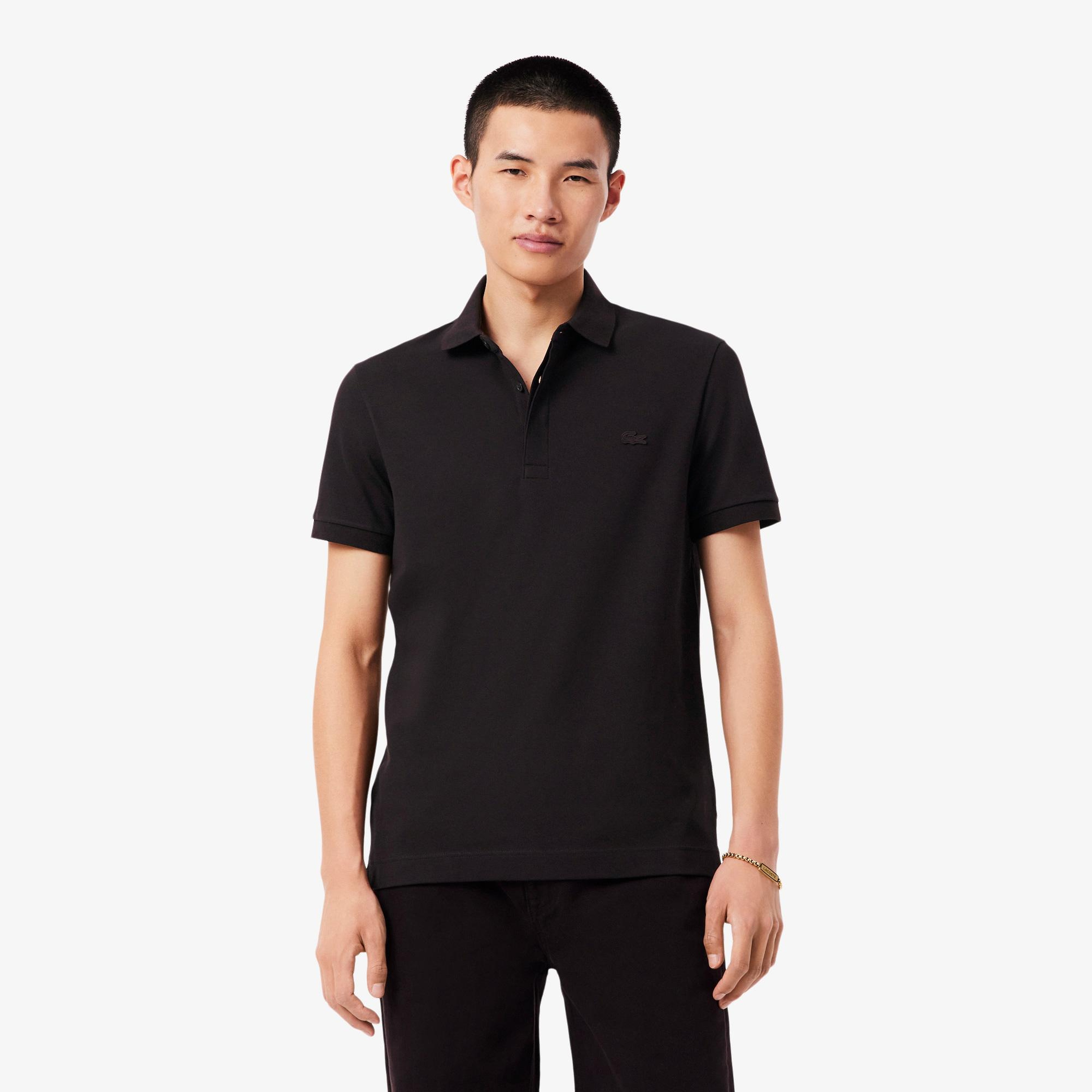 Lacoste Erkek Regular Fit Koyu Kahverengi Paris Polo