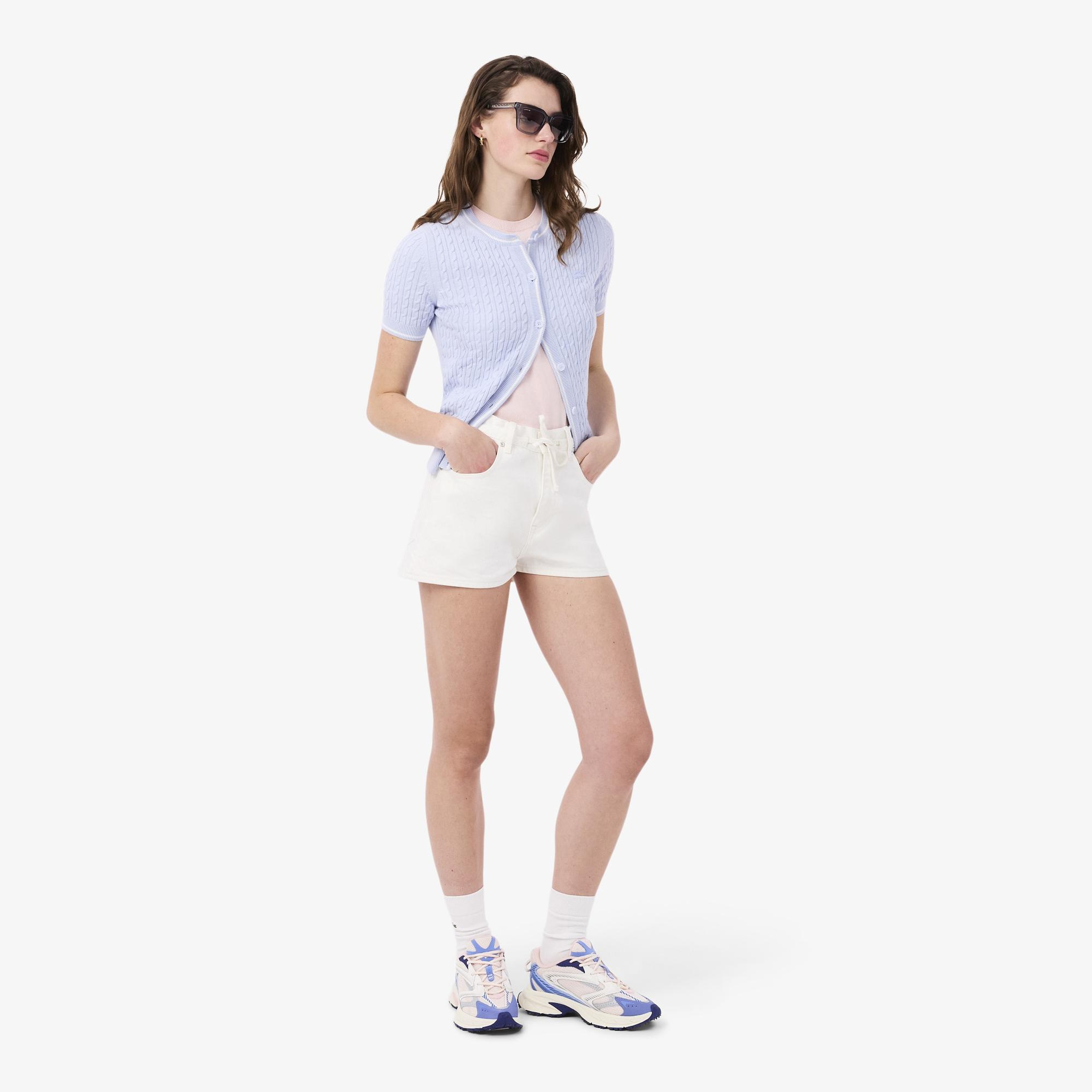 Lacoste L003 Neo Shot Kadın Mavi Sneaker