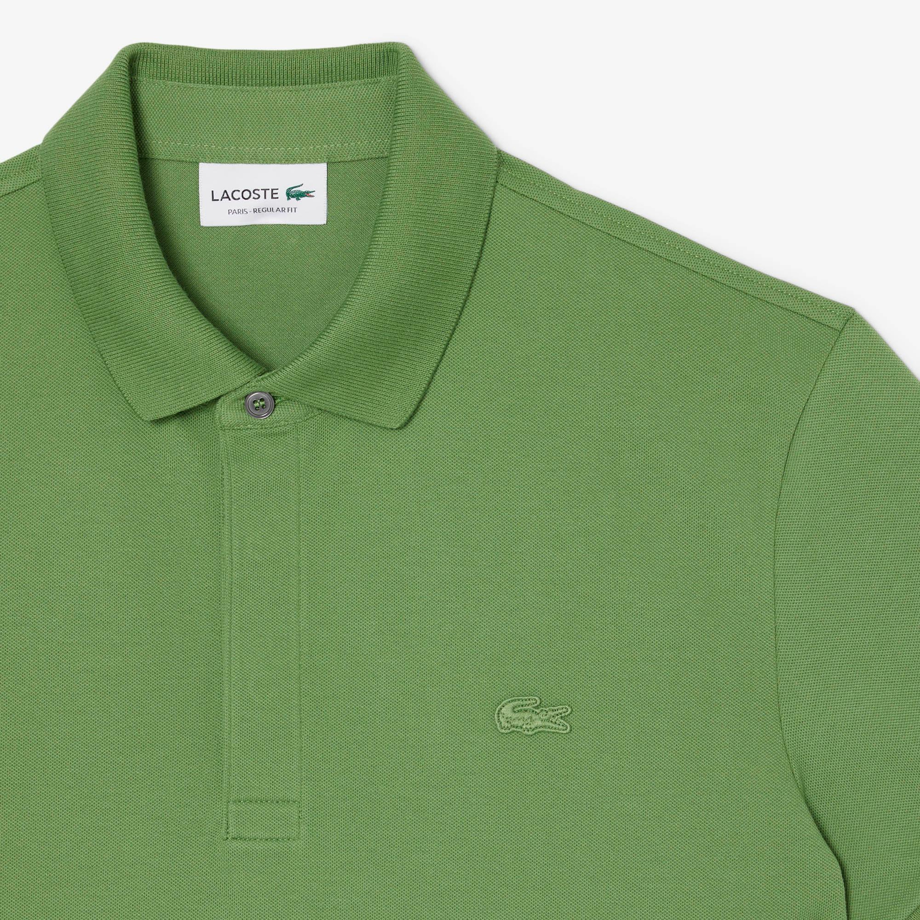 Lacoste Erkek Regular Fit Yeşil Paris Polo