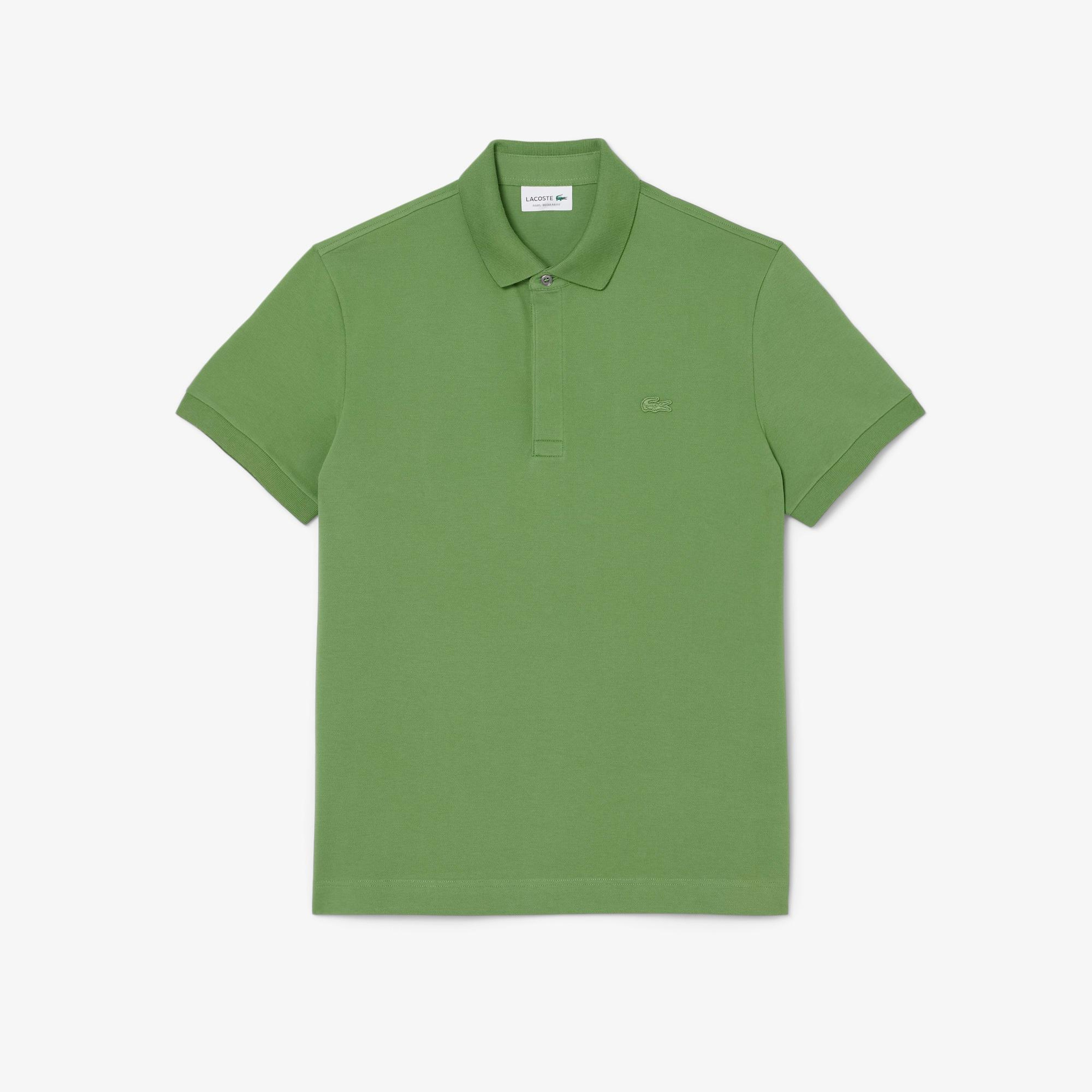Lacoste Erkek Regular Fit Yeşil Paris Polo