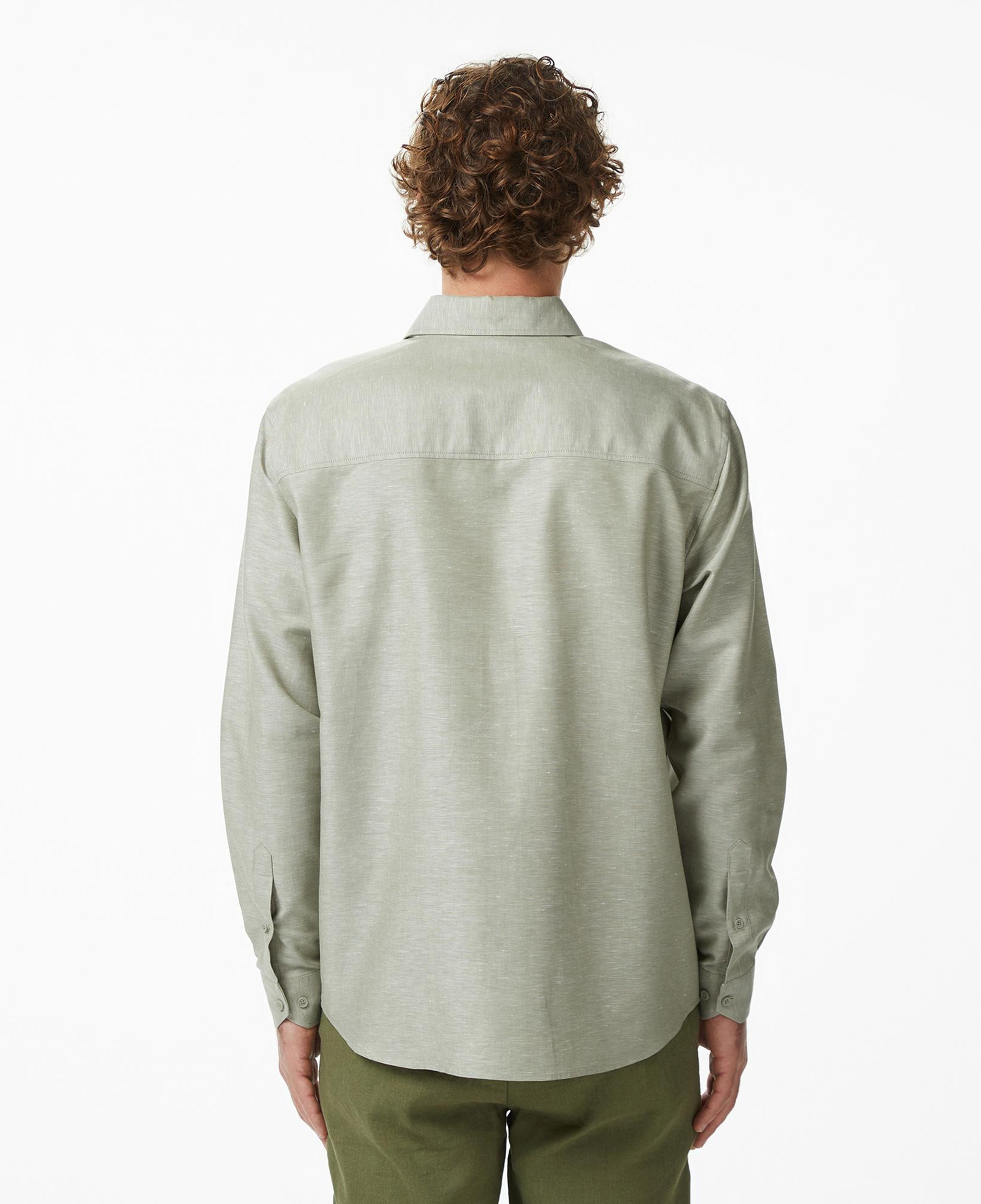 Lacoste Erkek Regular Fit Düğmeli Yaka Haki Gömlek