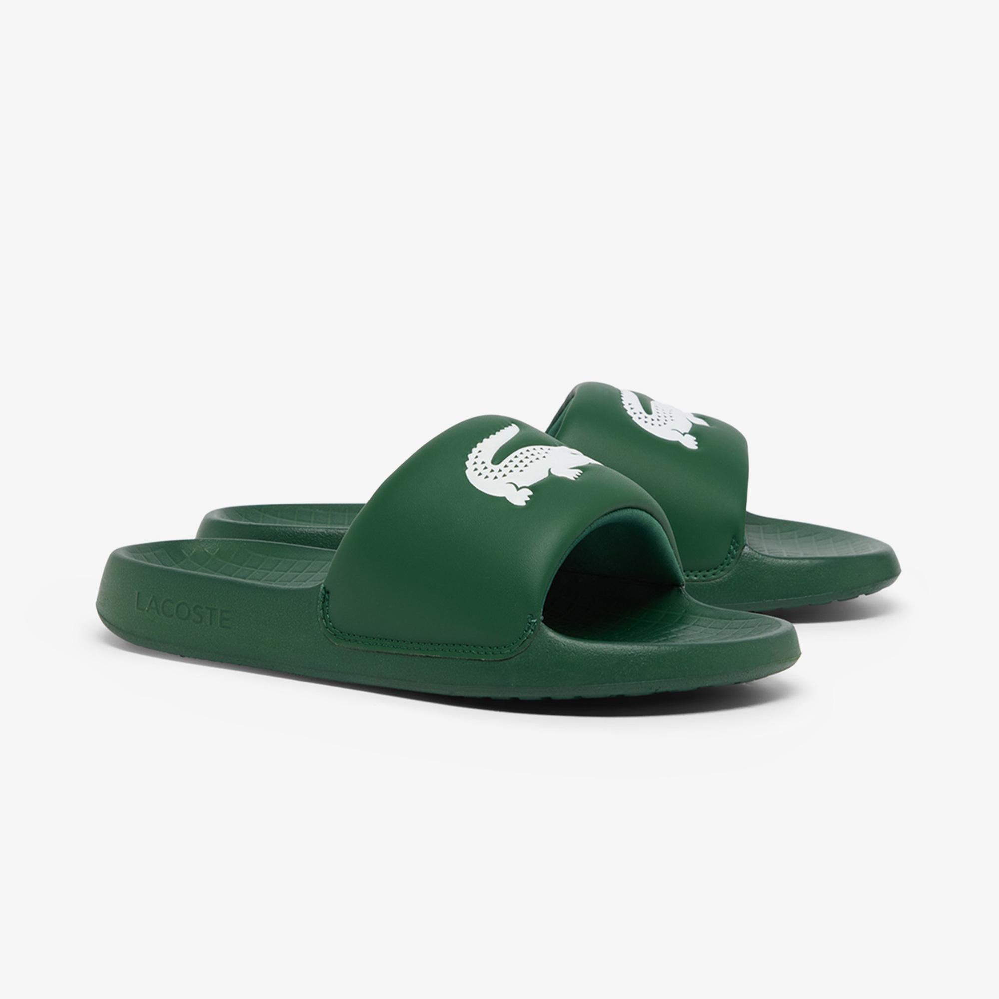 Lacoste Serve Slide 1.0 Erkek Yeşil Terlik