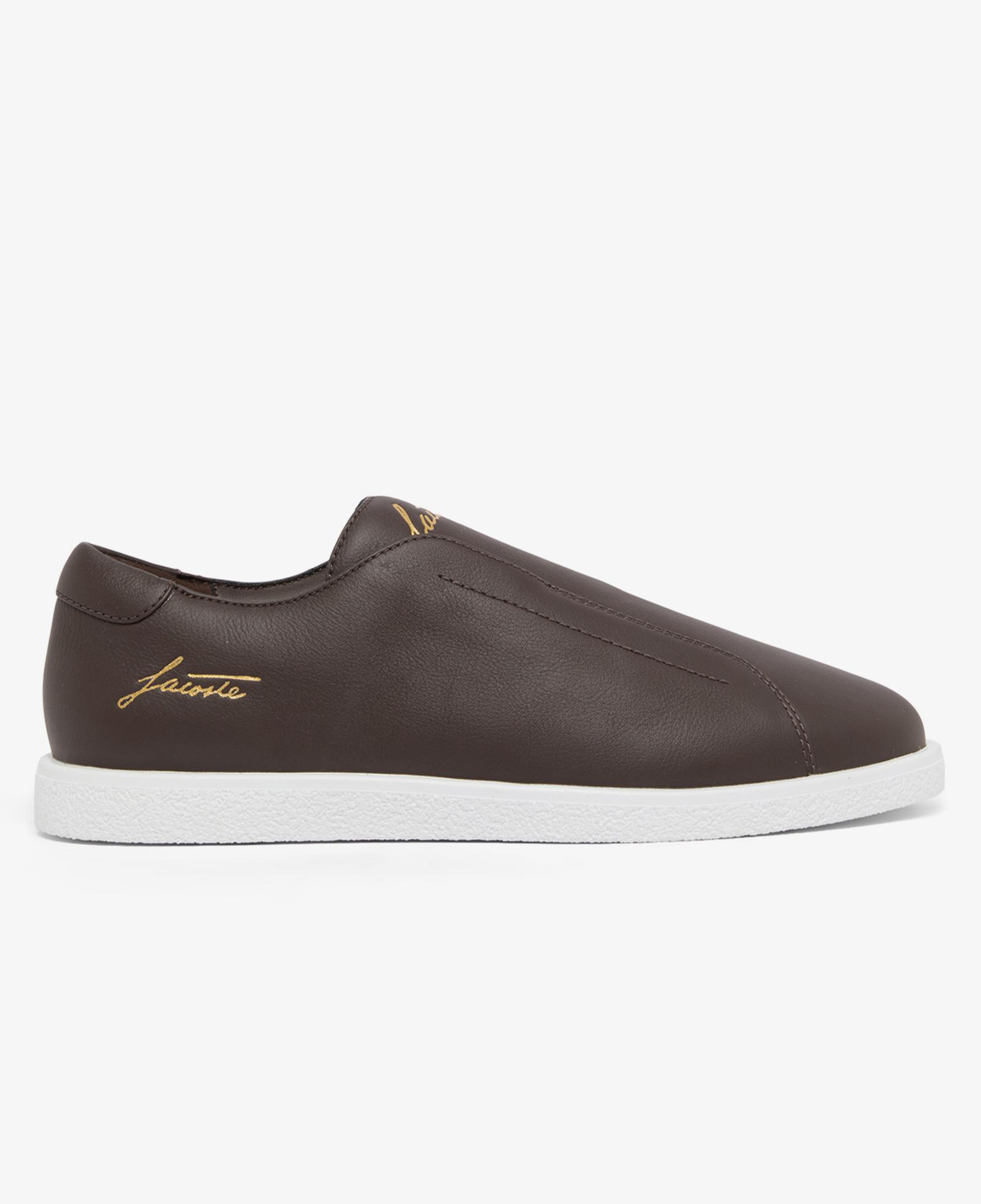 Lacoste Linecourt Slip-On Erkek Kahverengi Sneaker